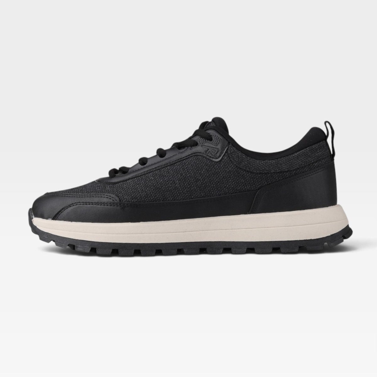 Asist Erkek Sneaker - Siyah Bej