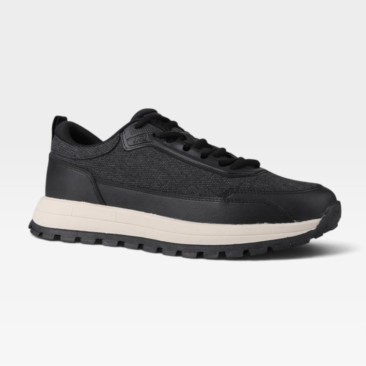 Asist Erkek Sneaker - Siyah Bej