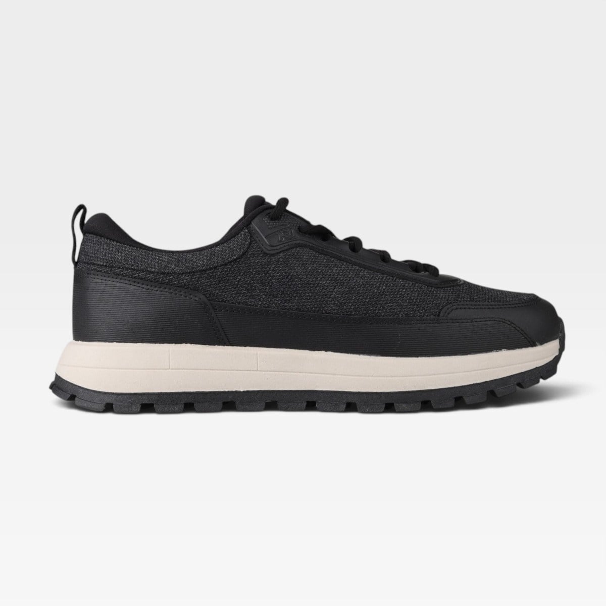 Asist Erkek Sneaker - Siyah Bej