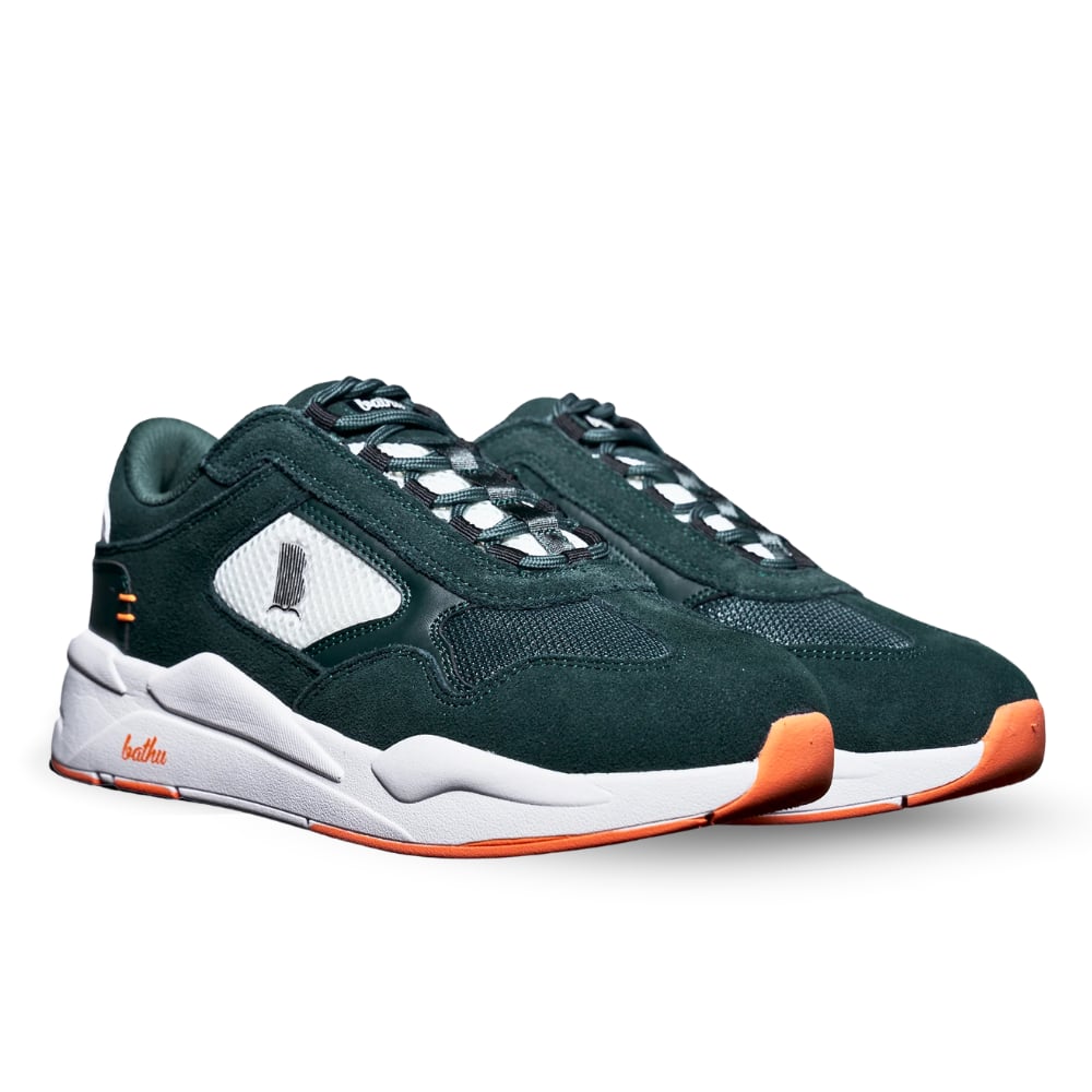 Bathu 10/43 Erkek Sneaker - KOYU YEŞİL