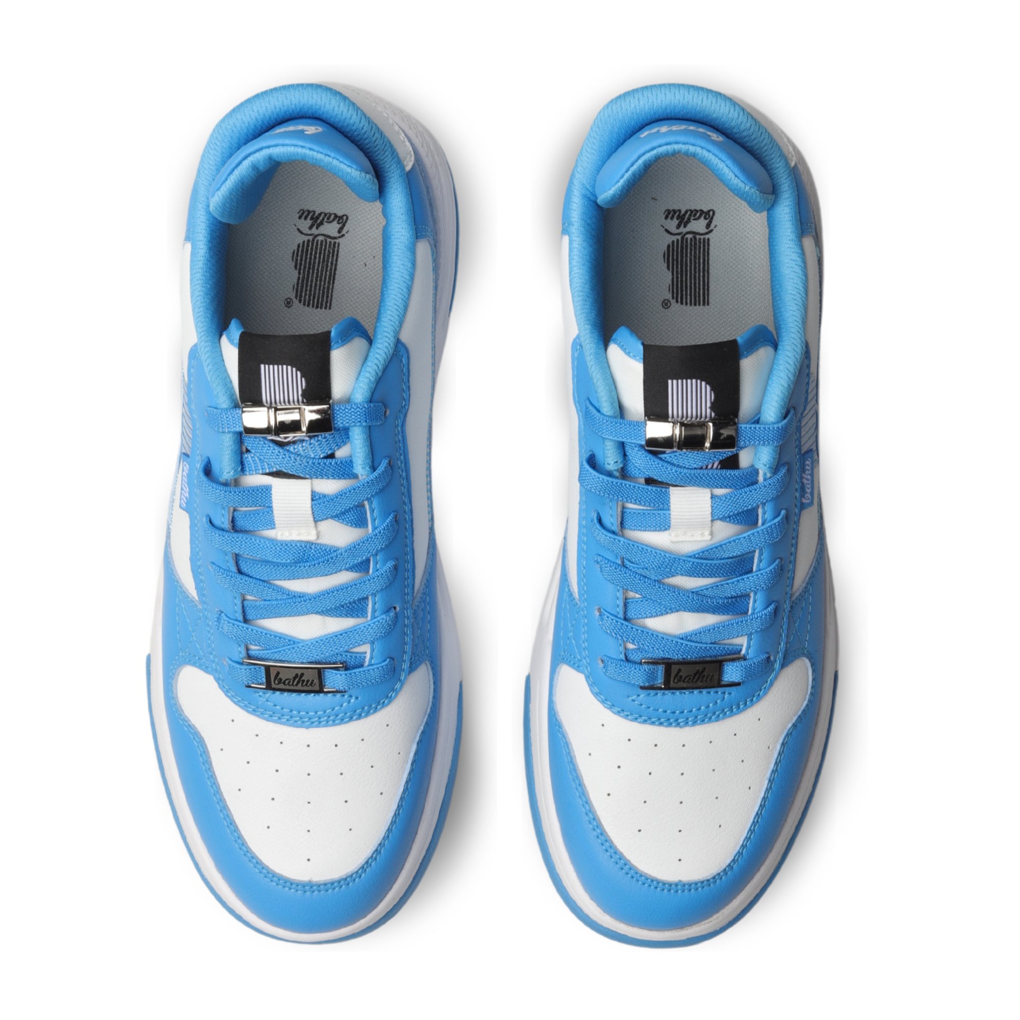 Bathu Journey Erkek Deri Sneaker - MAVI BEYAZ