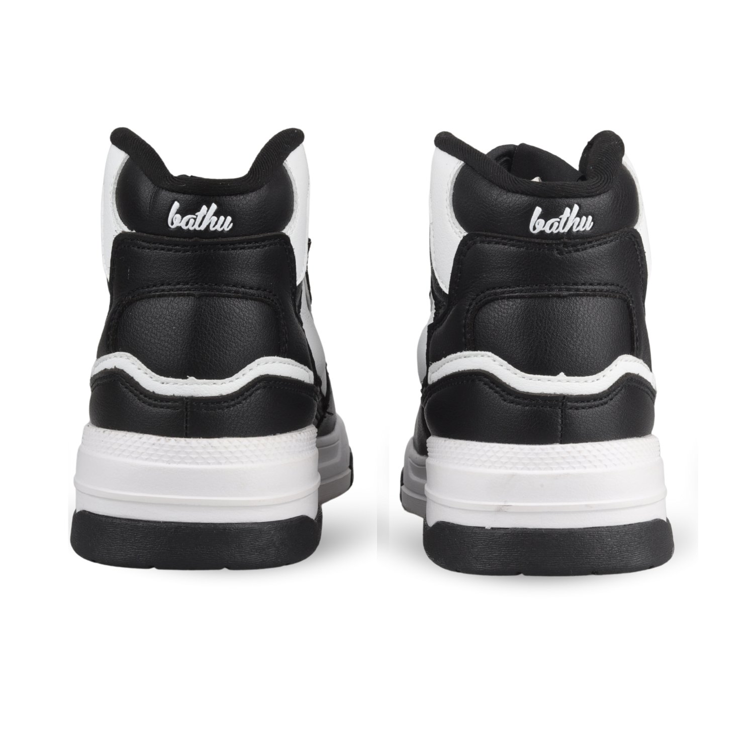 Bathu Journey Kadın Sneaker - SIYAH BEYAZ