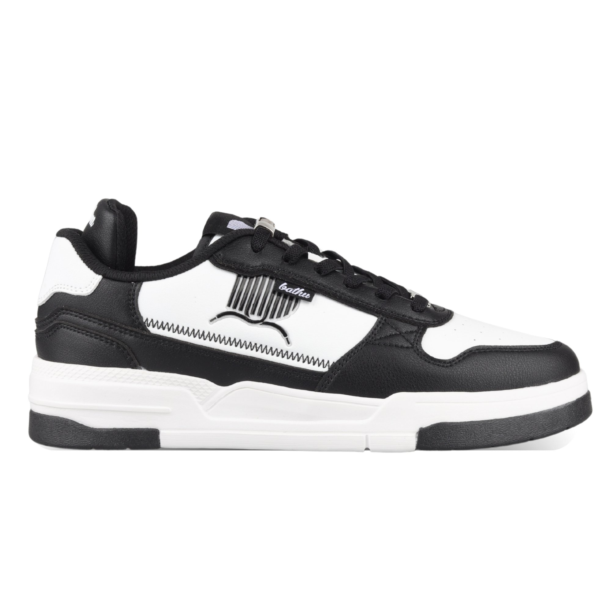 Bathu Journey Kadın Sneaker - SIYAH BEYAZ