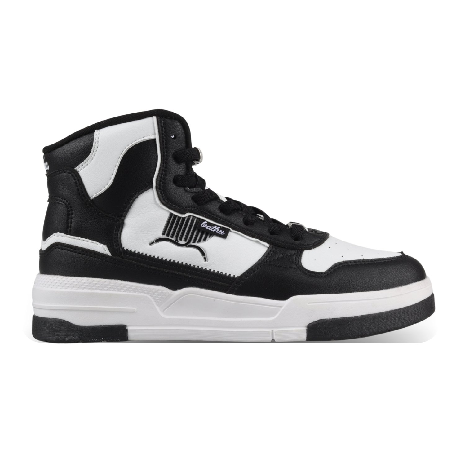 Bathu Journey Kadın Sneaker - SIYAH BEYAZ