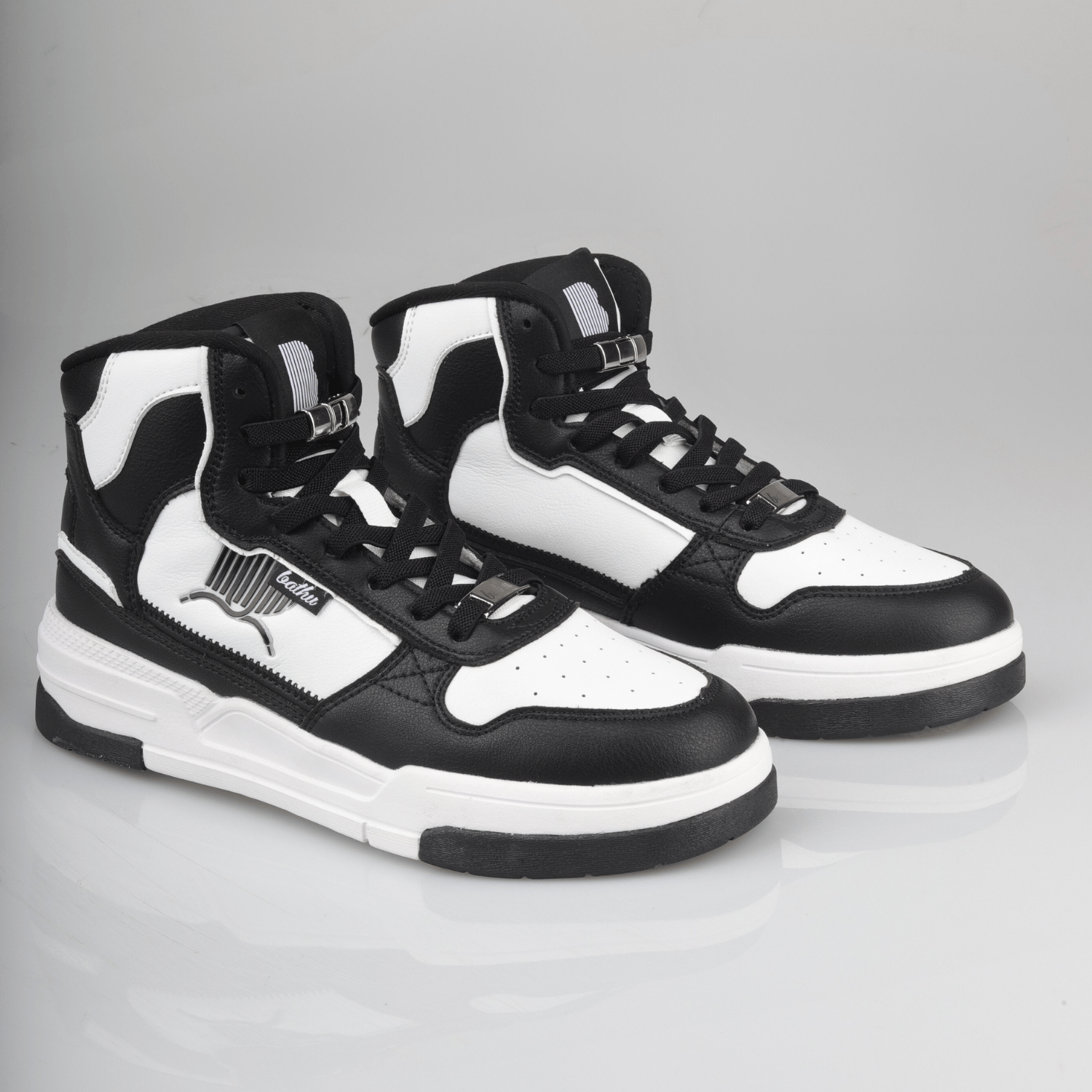 Bathu Journey Kadın Sneaker - SIYAH BEYAZ