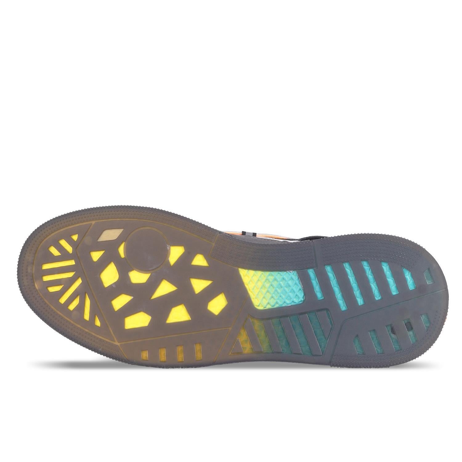 Between Erkek Sneakers - SİYAH BEYAZ ORANJ
