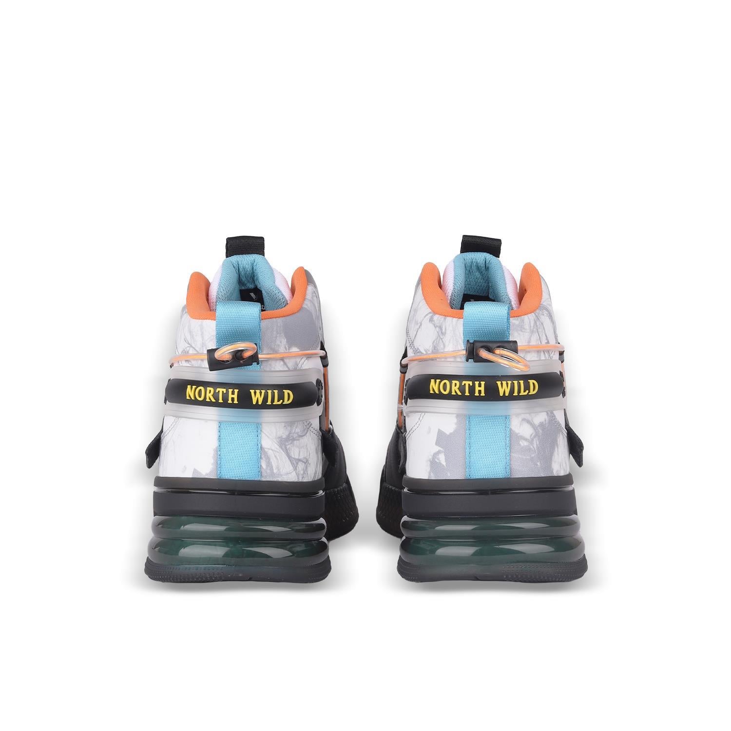 Between Erkek Sneakers - SİYAH BEYAZ ORANJ