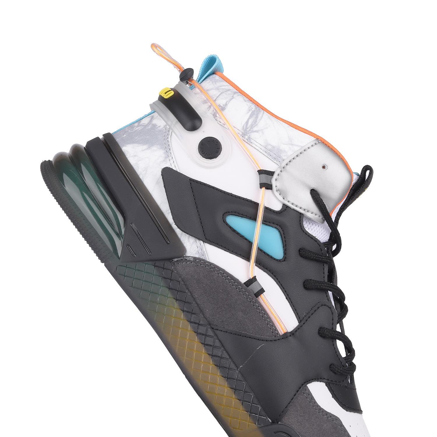 Between Erkek Sneakers - SİYAH BEYAZ ORANJ