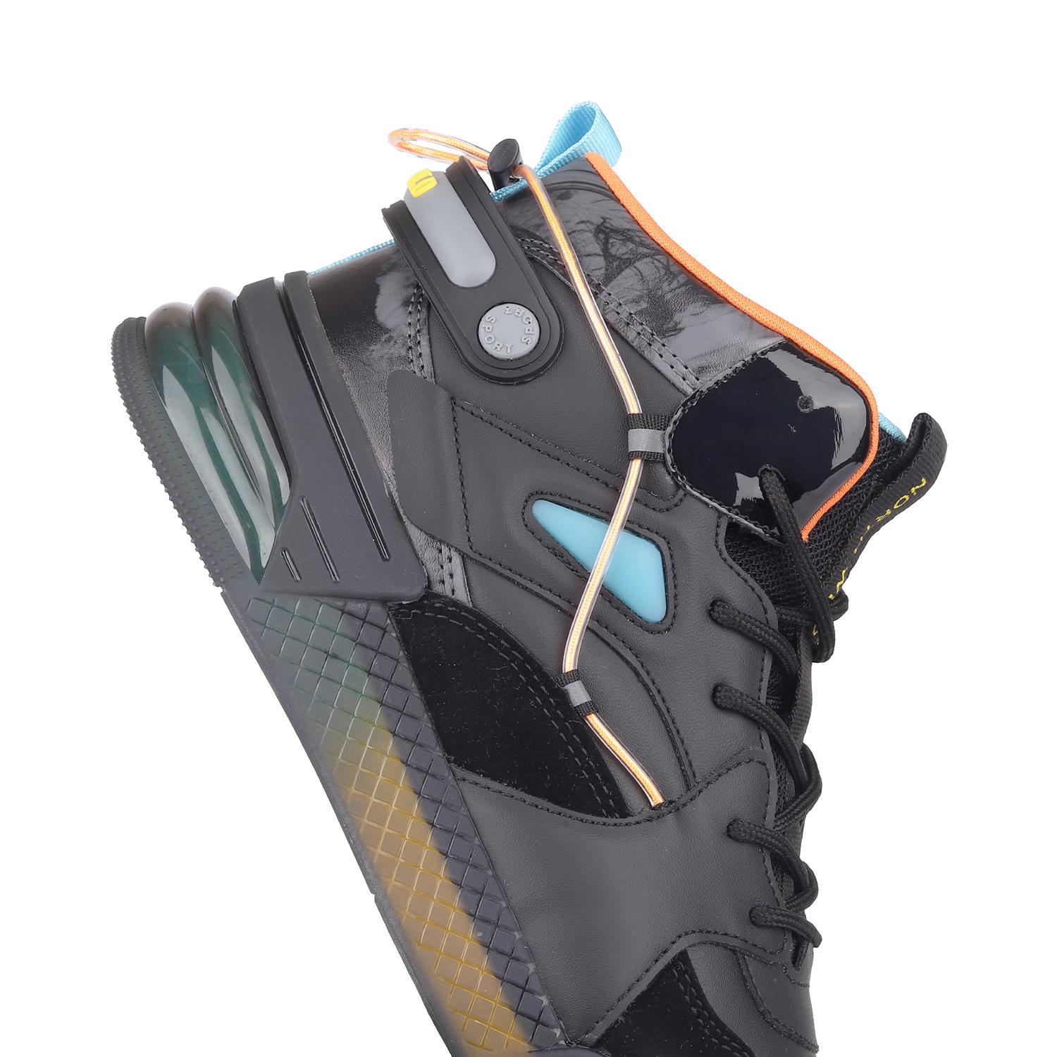 Between Erkek Sneakers - SİYAH ORANJ