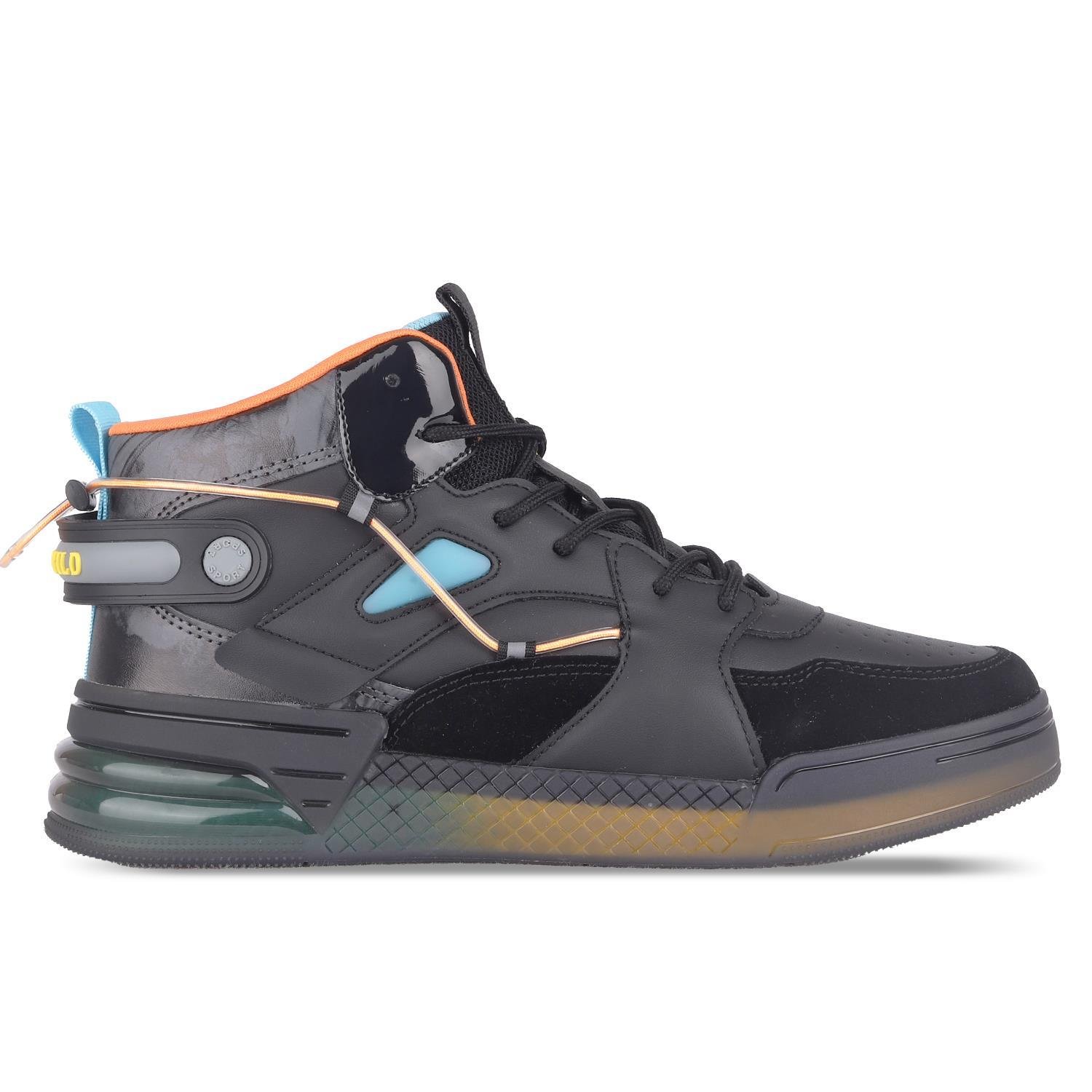 Between Erkek Sneakers - SİYAH ORANJ