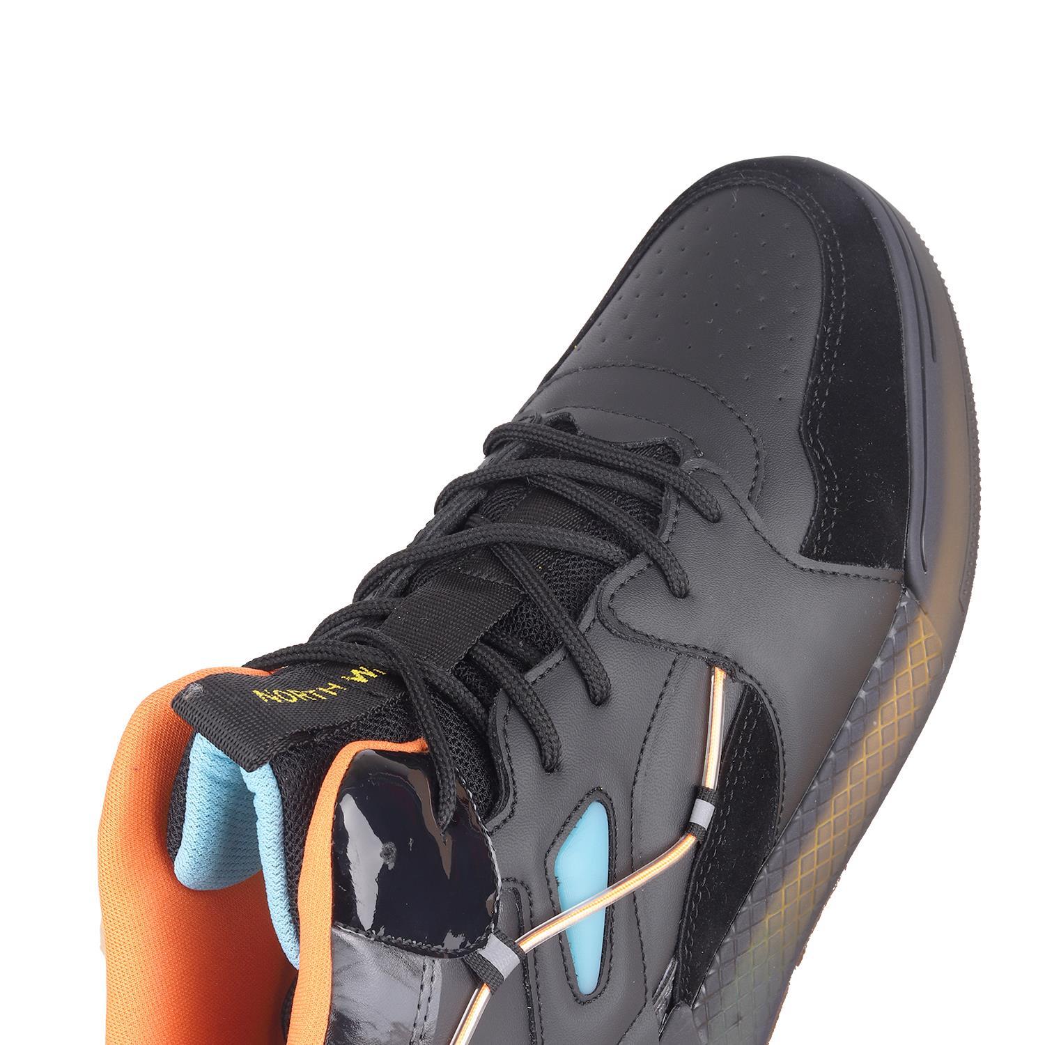 Between Erkek Sneakers - SİYAH ORANJ