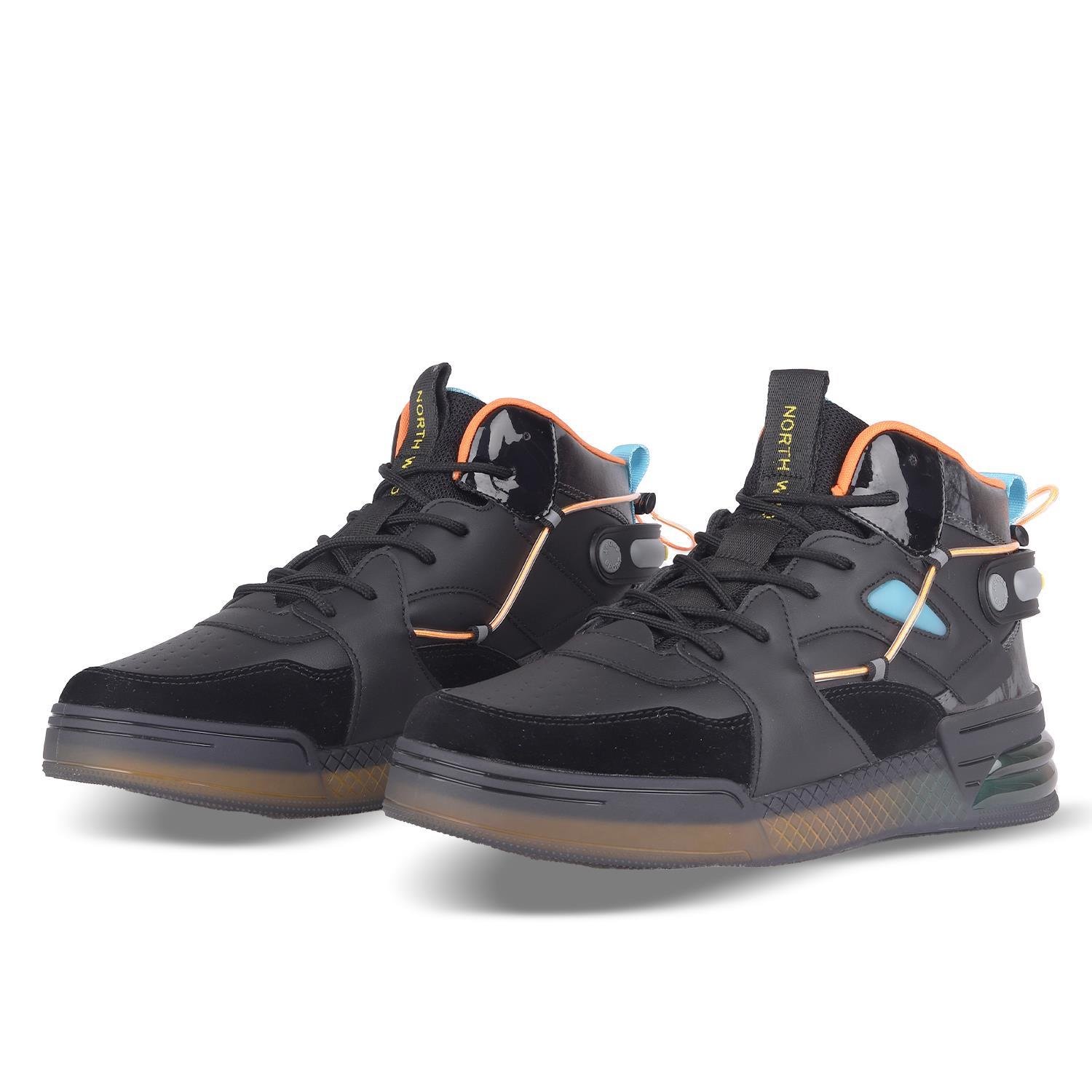 Between Erkek Sneakers - SİYAH ORANJ