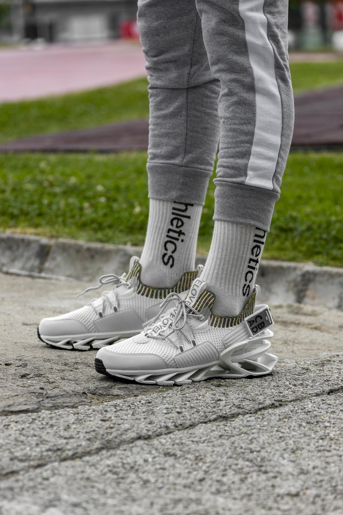 Boeıng Erkek Sneakers - BEYAZ