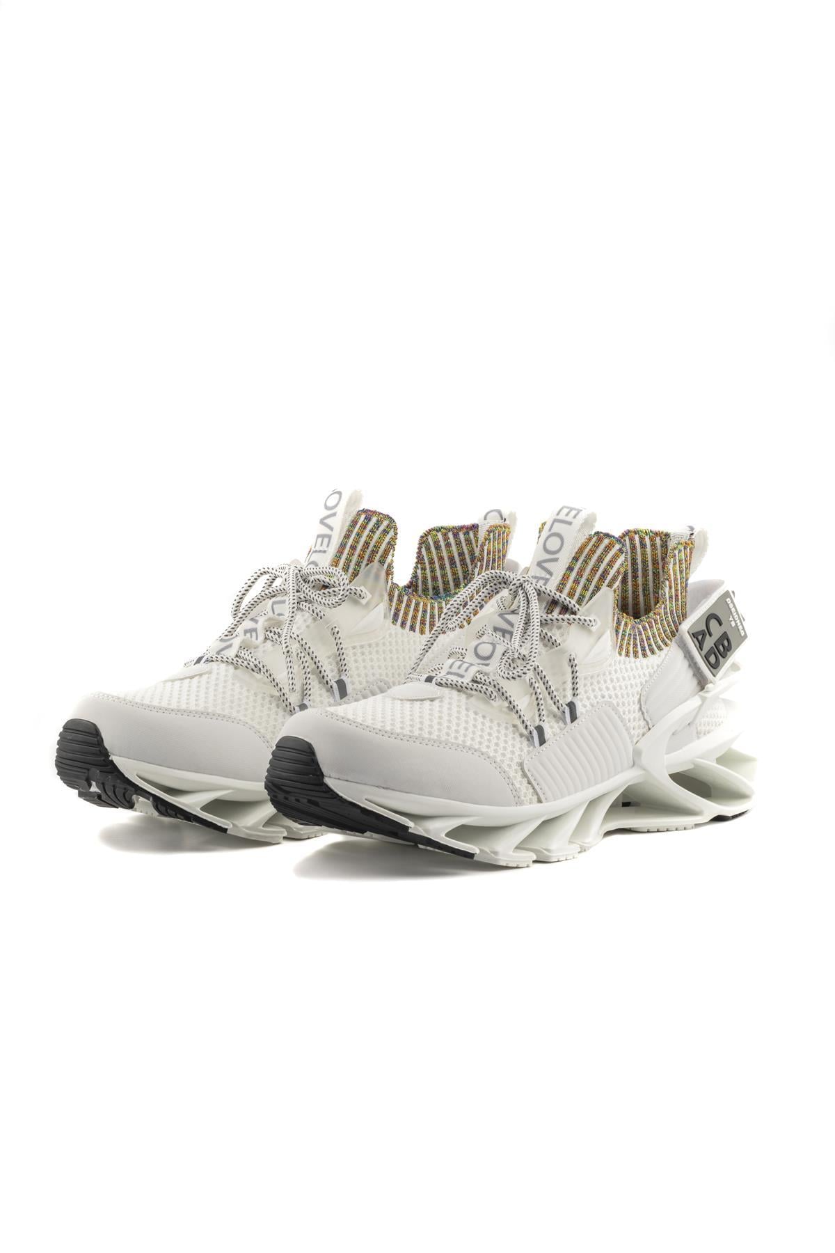 Boeıng Erkek Sneakers - BEYAZ