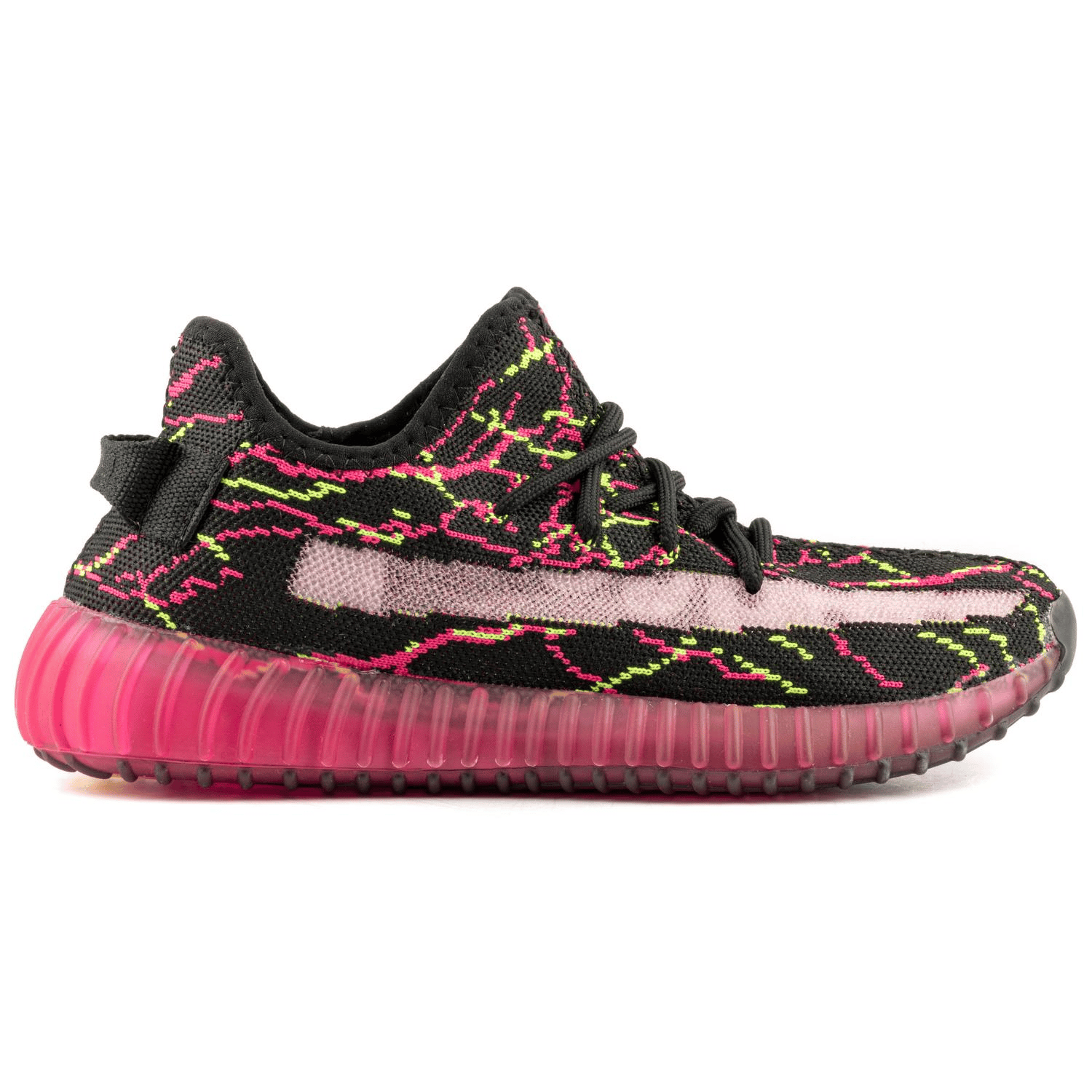 Boost Kadın Sneakers - SİYAH FUŞYA YEŞİL