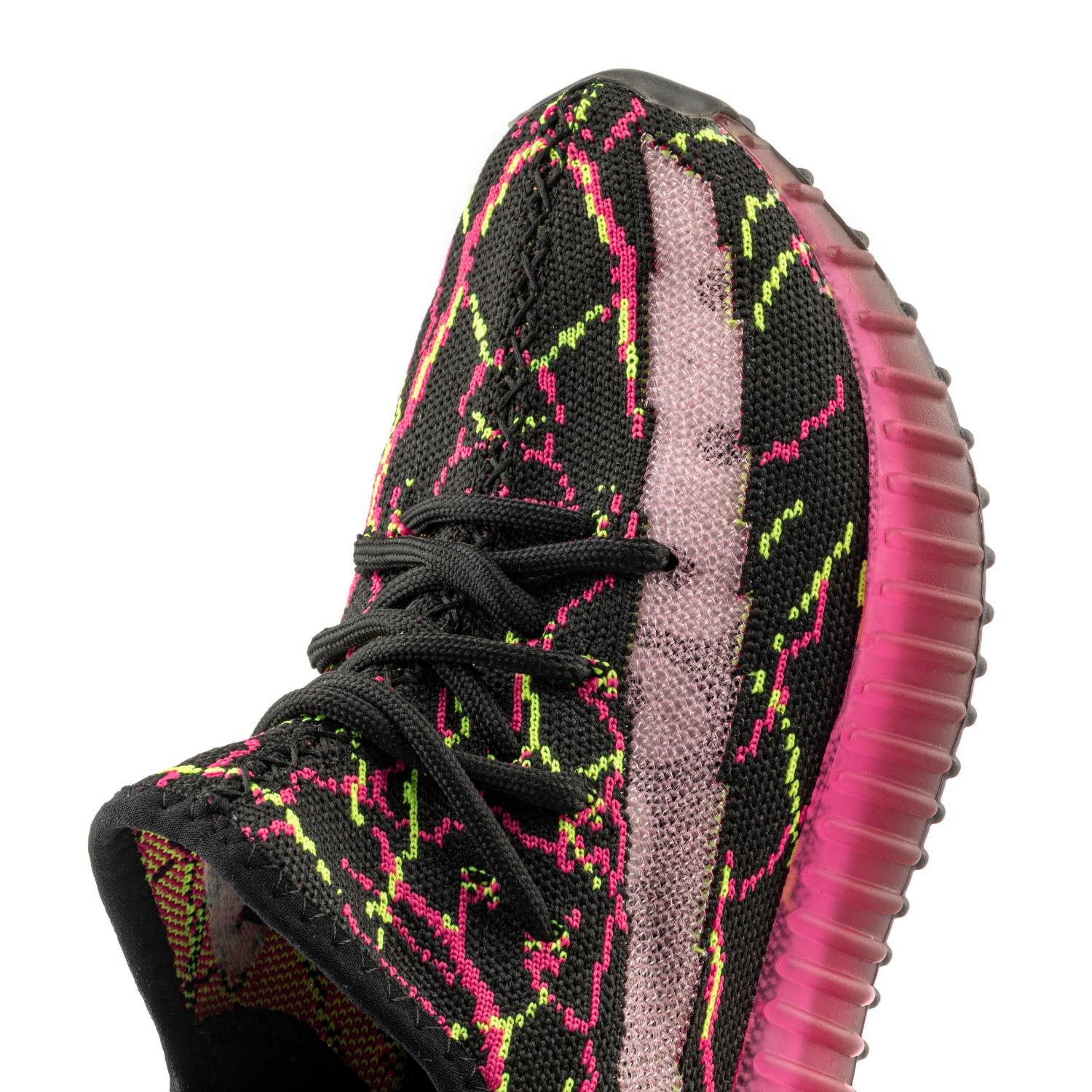 Boost Kadın Sneakers - SİYAH FUŞYA YEŞİL