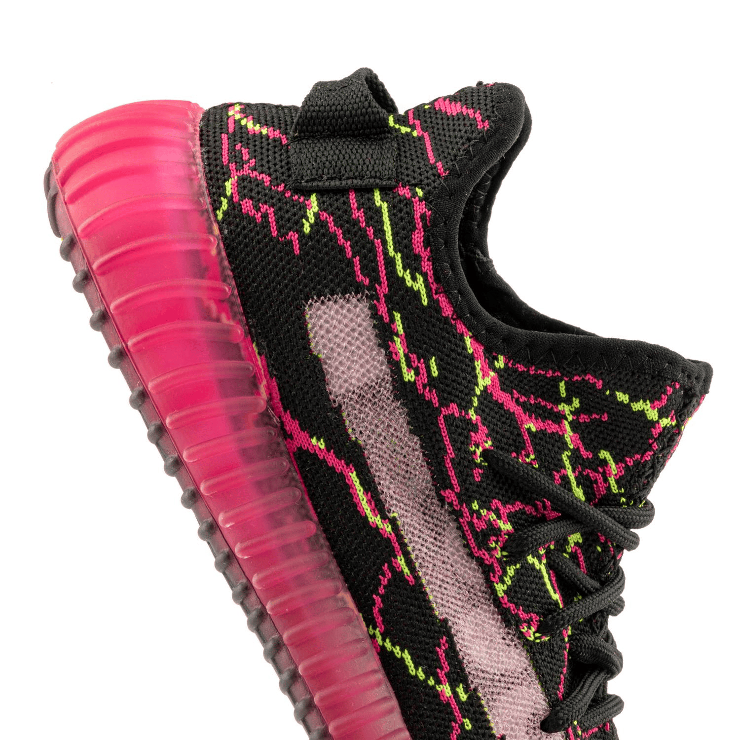 Boost Kadın Sneakers - SİYAH FUŞYA YEŞİL