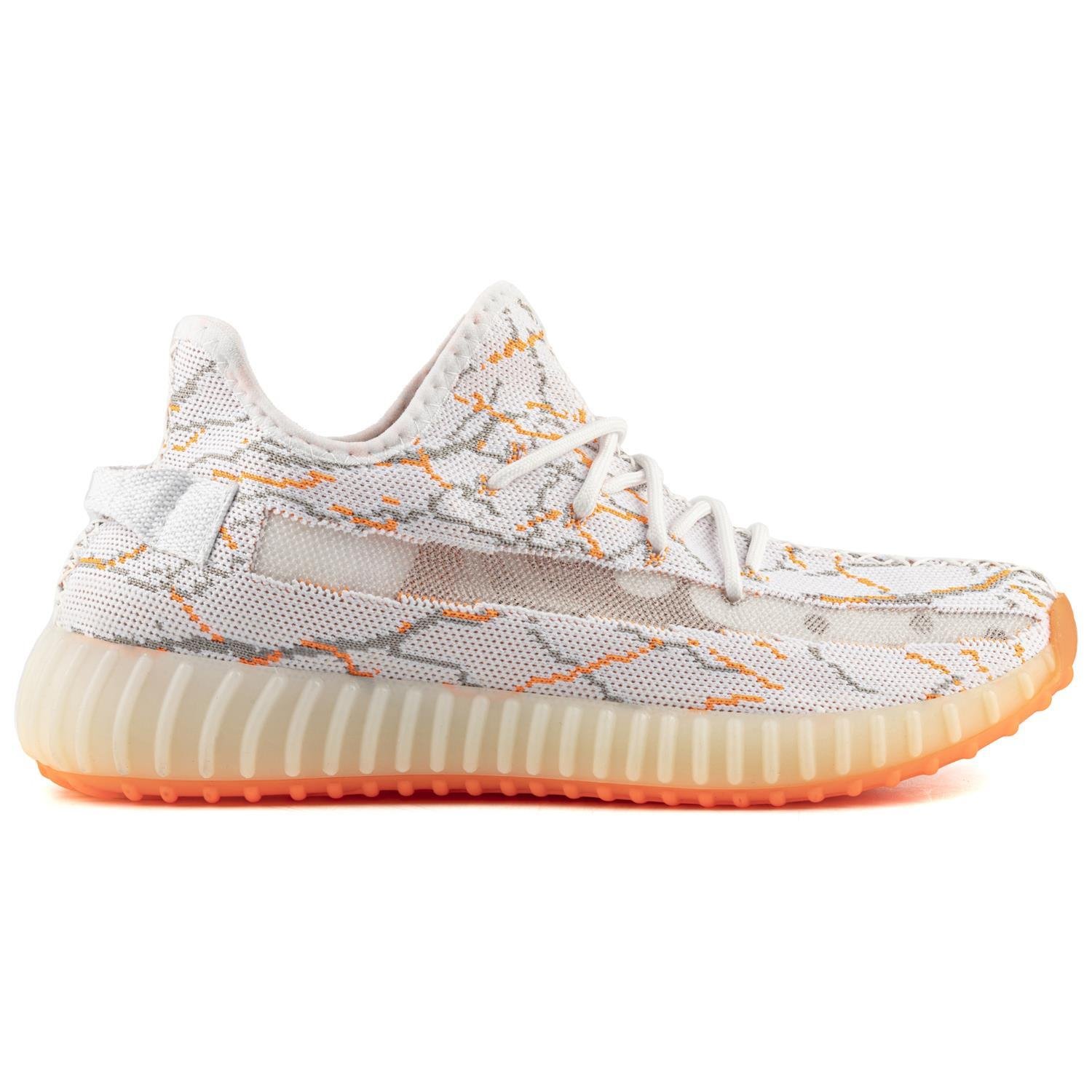 Boost Unisex Sneakers - BEYAZ ORANJ GRİ