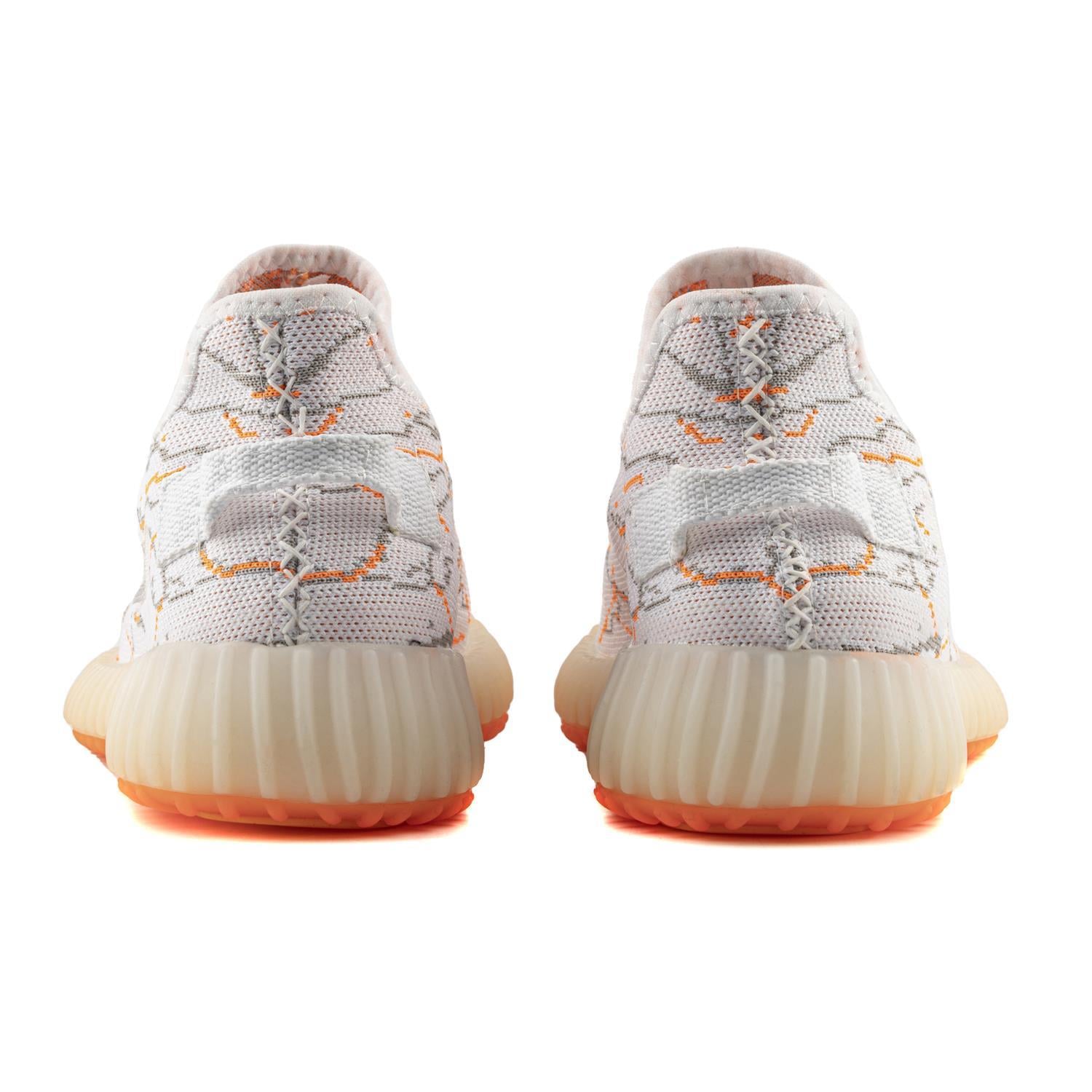 Boost Unisex Sneakers - BEYAZ ORANJ GRİ