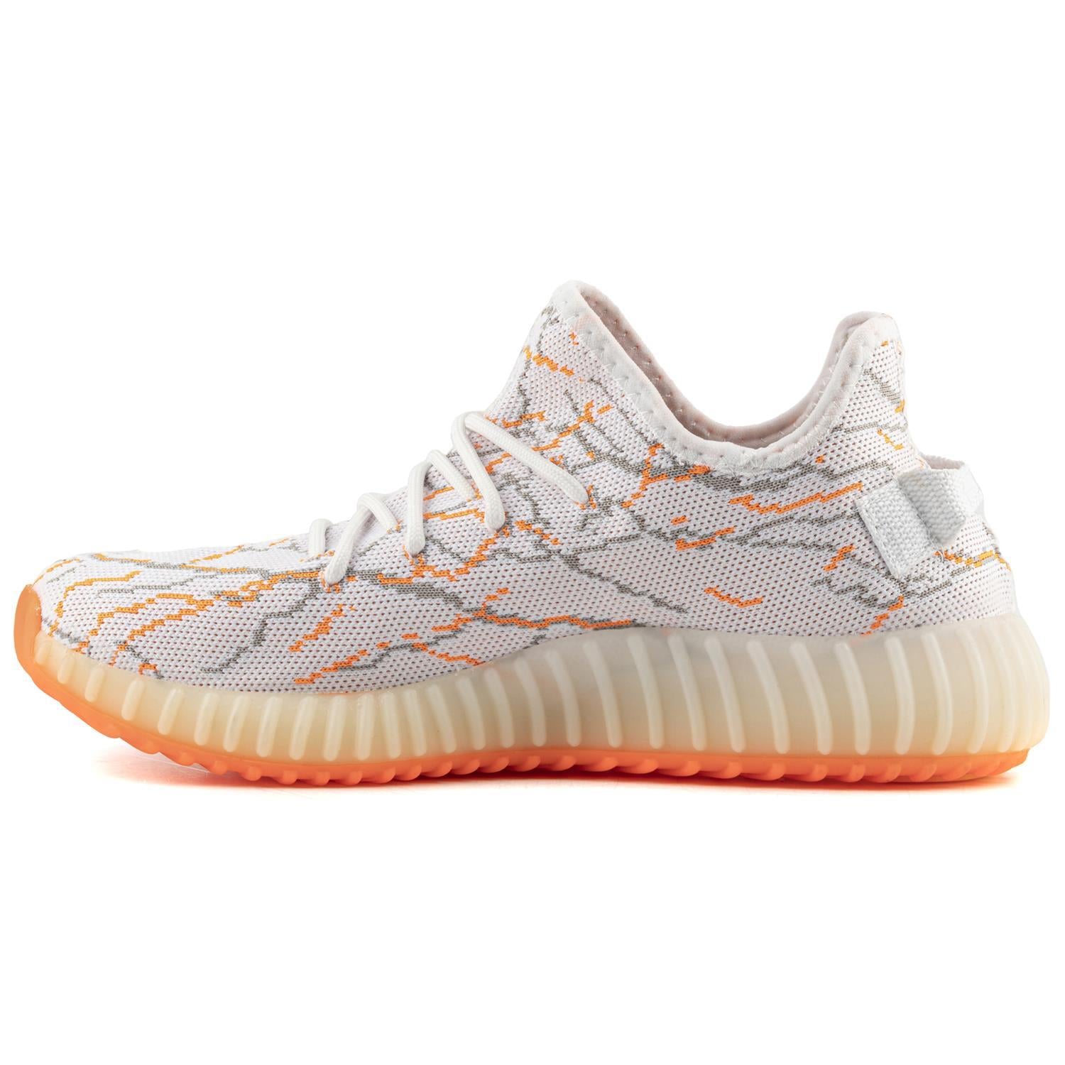Boost Unisex Sneakers - BEYAZ ORANJ GRİ
