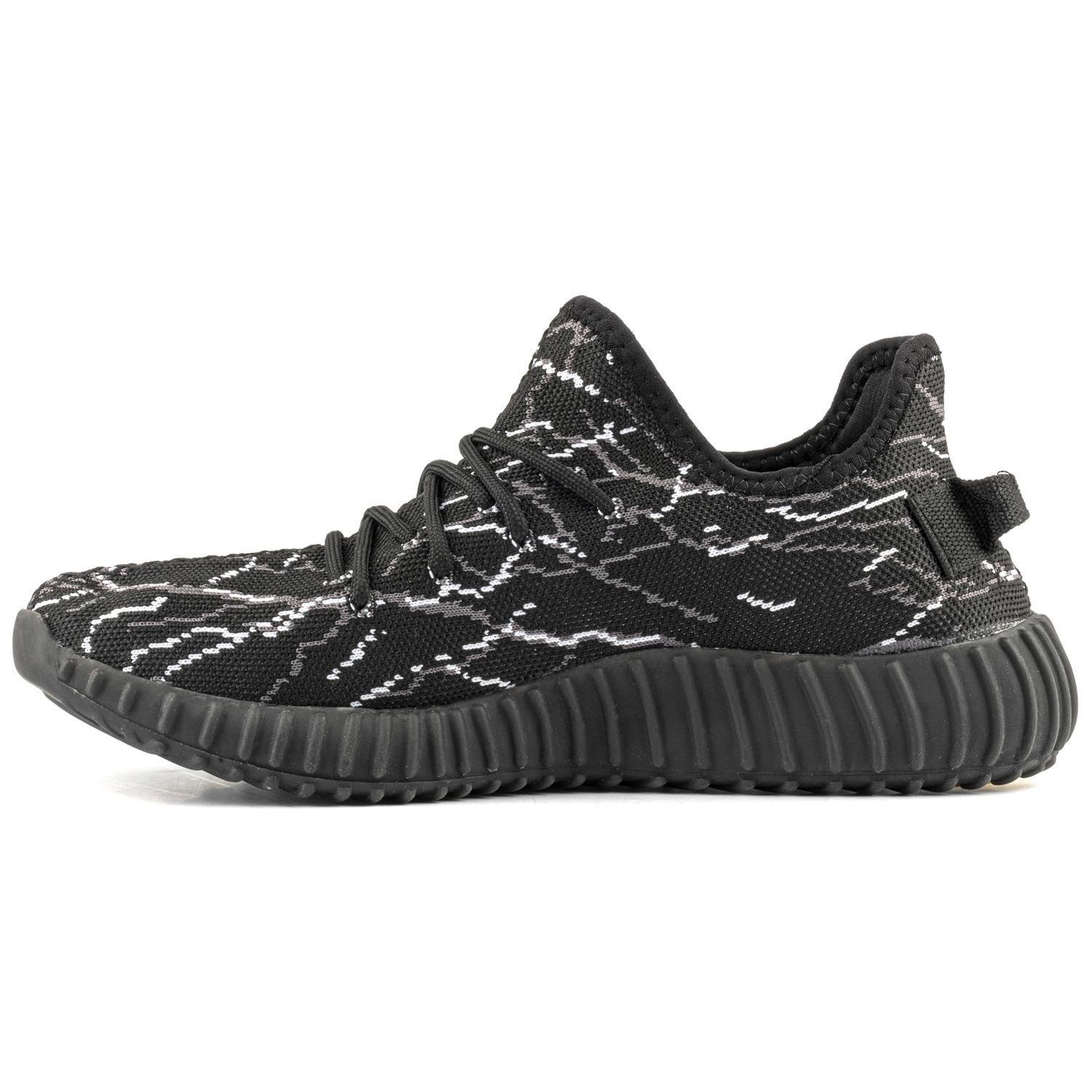 Boost Unisex Sneakers - SİYAH BEYAZ GRİ