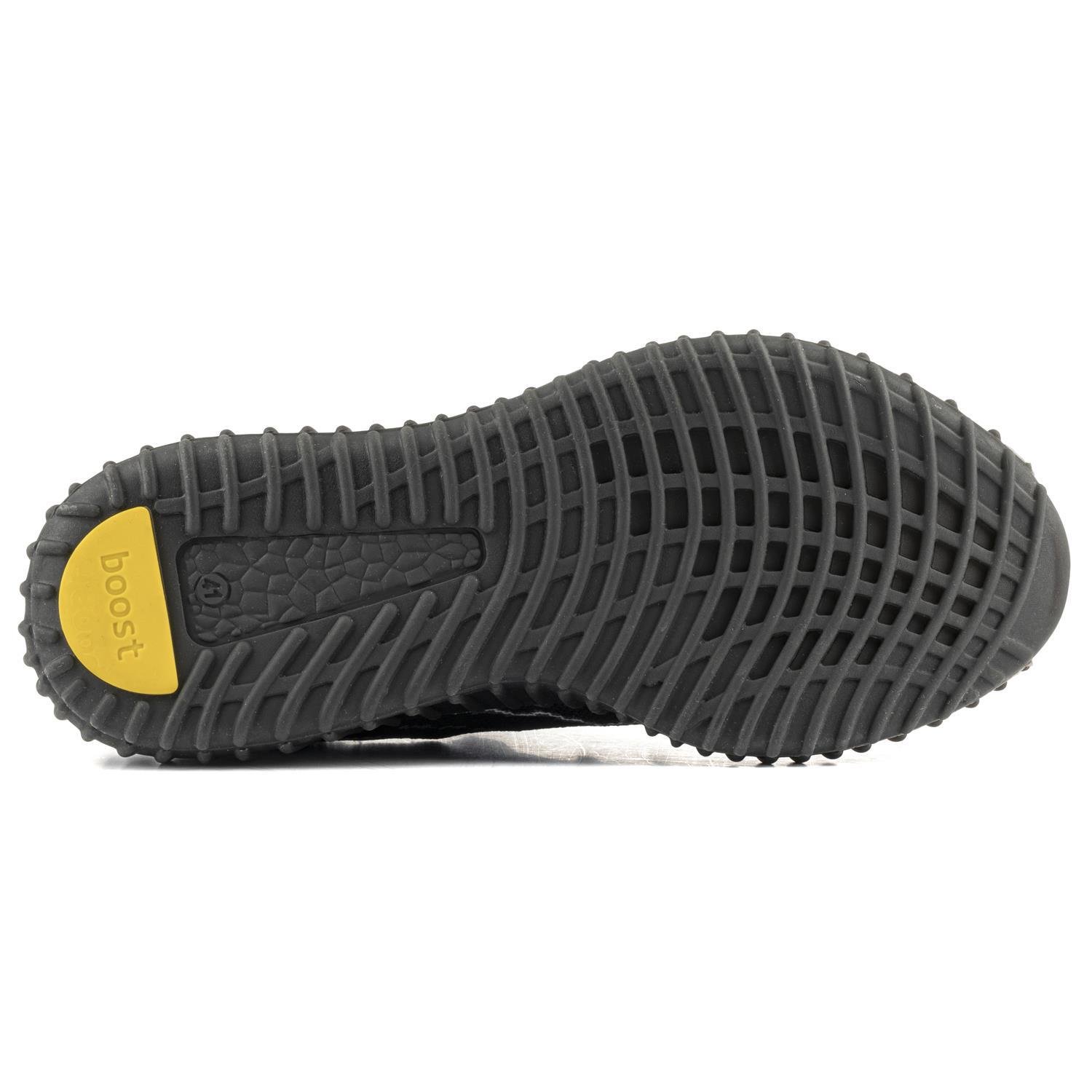 Boost Unisex Sneakers - SİYAH BEYAZ GRİ