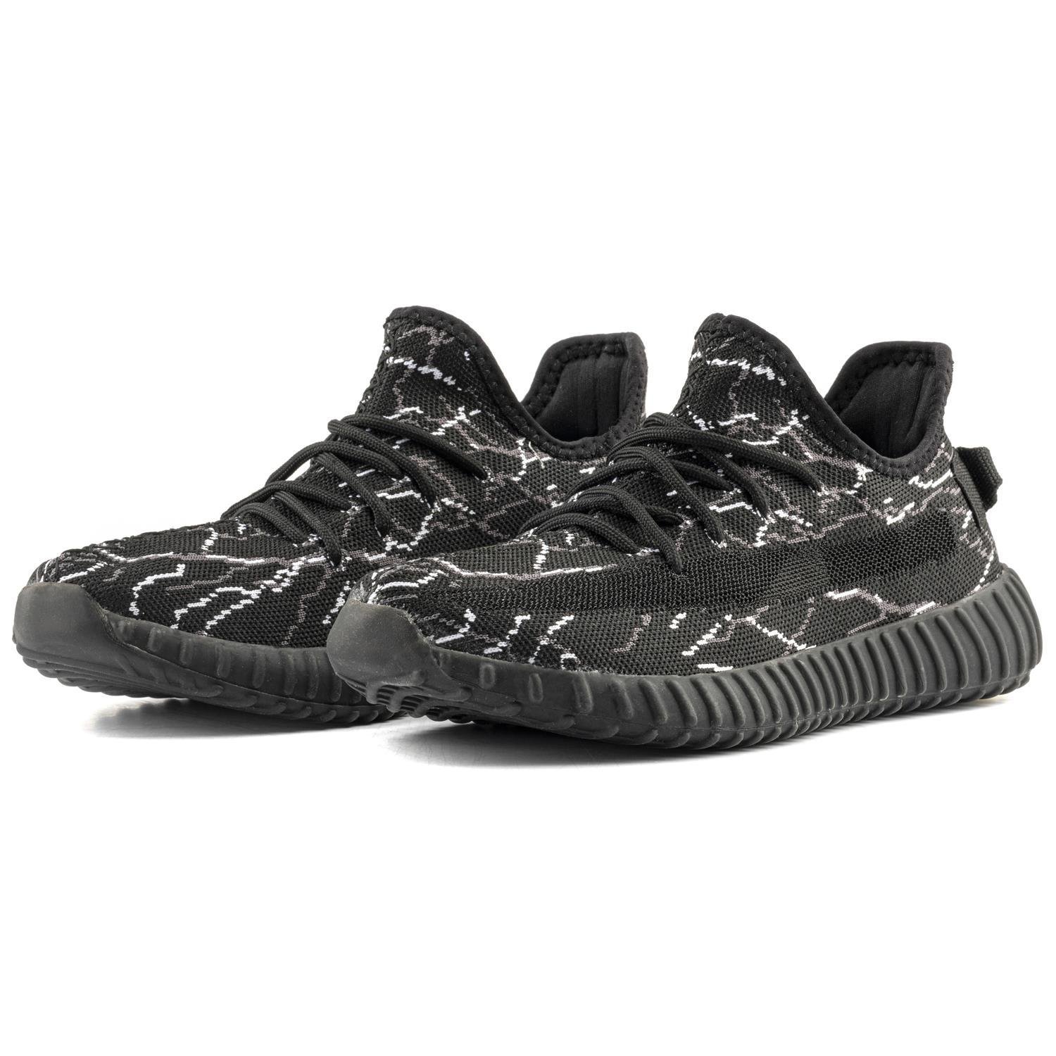 Boost Unisex Sneakers - SİYAH BEYAZ GRİ