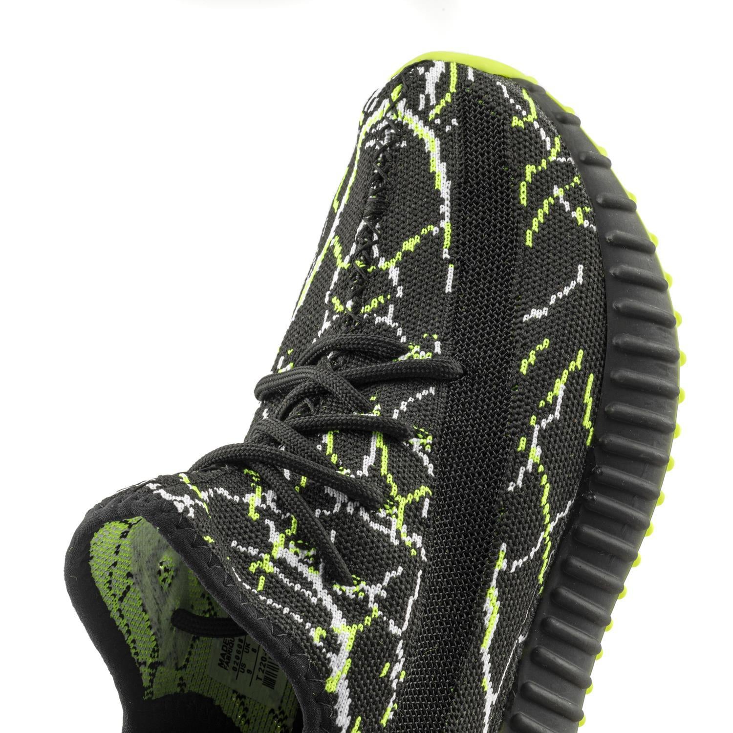 Boost Unisex Sneakers - SİYAH YEŞİL BEYAZ