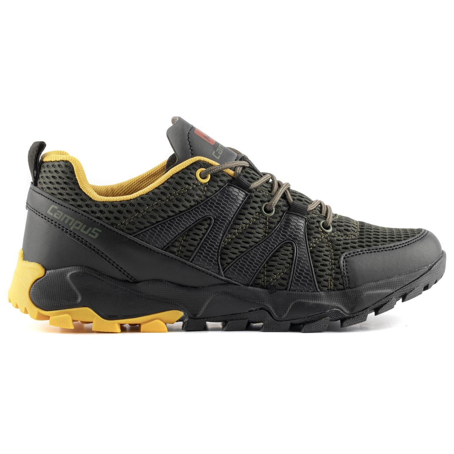 Campüs Erkek Sneakers - HAKİ SARI