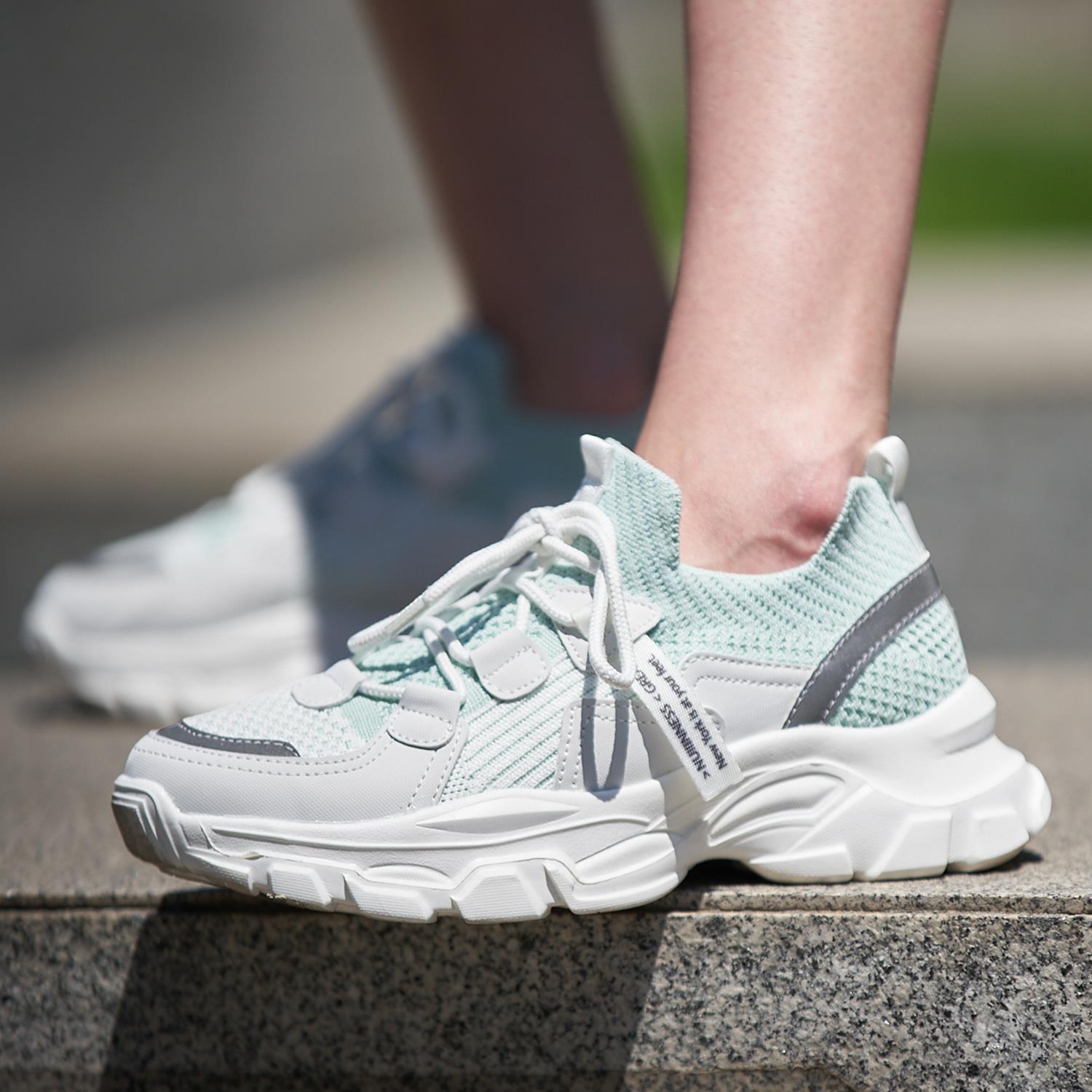 Chromıa Kadın Sneakers - BEYAZ YESIL