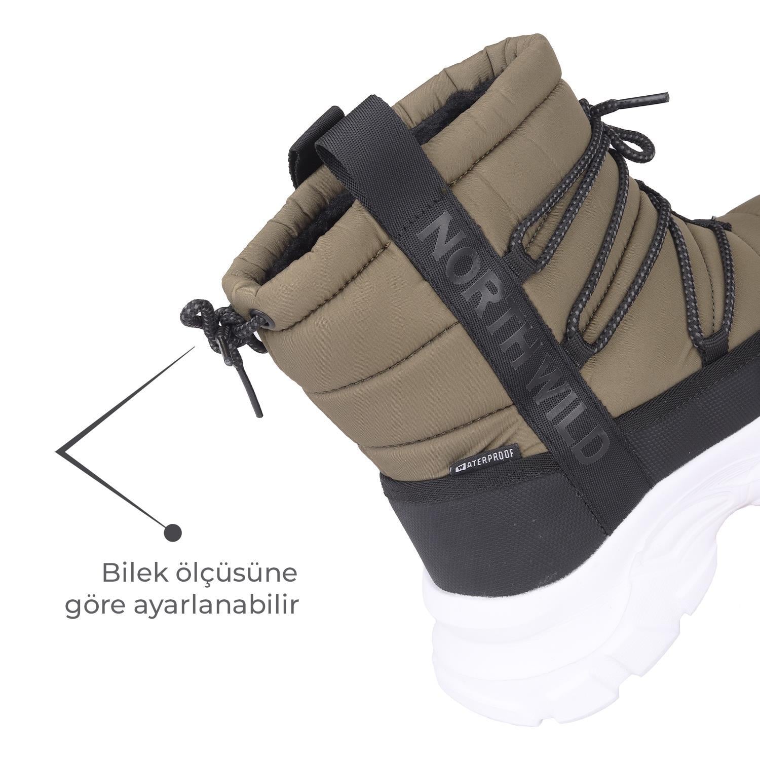 Delta Su Geçirmez Kadın Kar Botu - HAKI