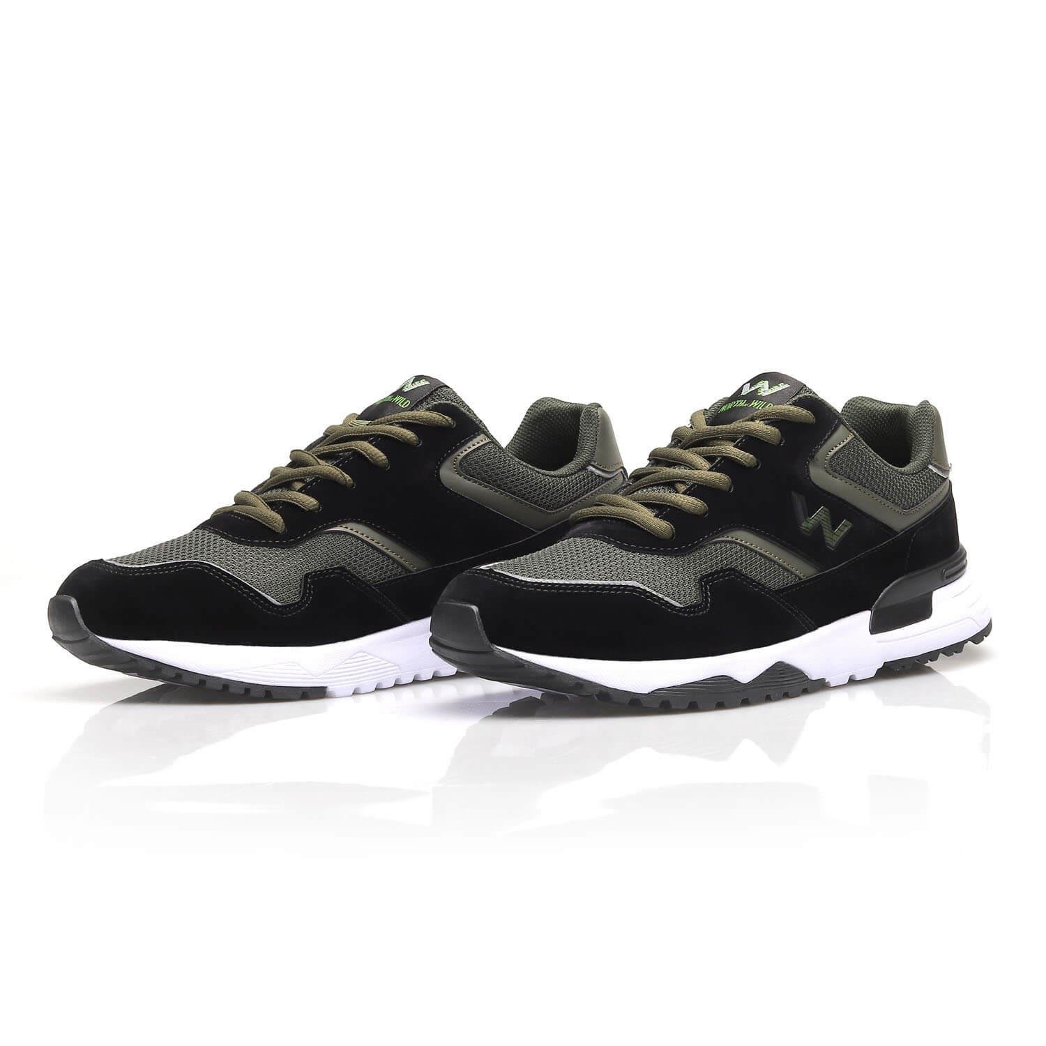 Dıa Erkek Sneakers - HAKI SIYAH