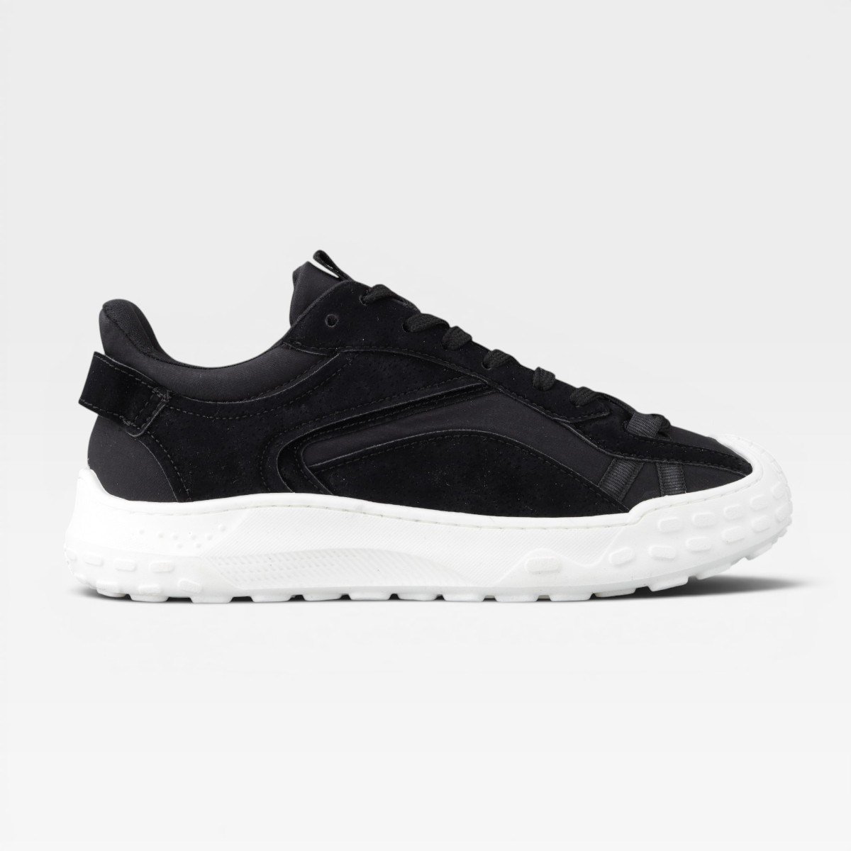 Diego Erkek Sneaker - SIYAH BEYAZ