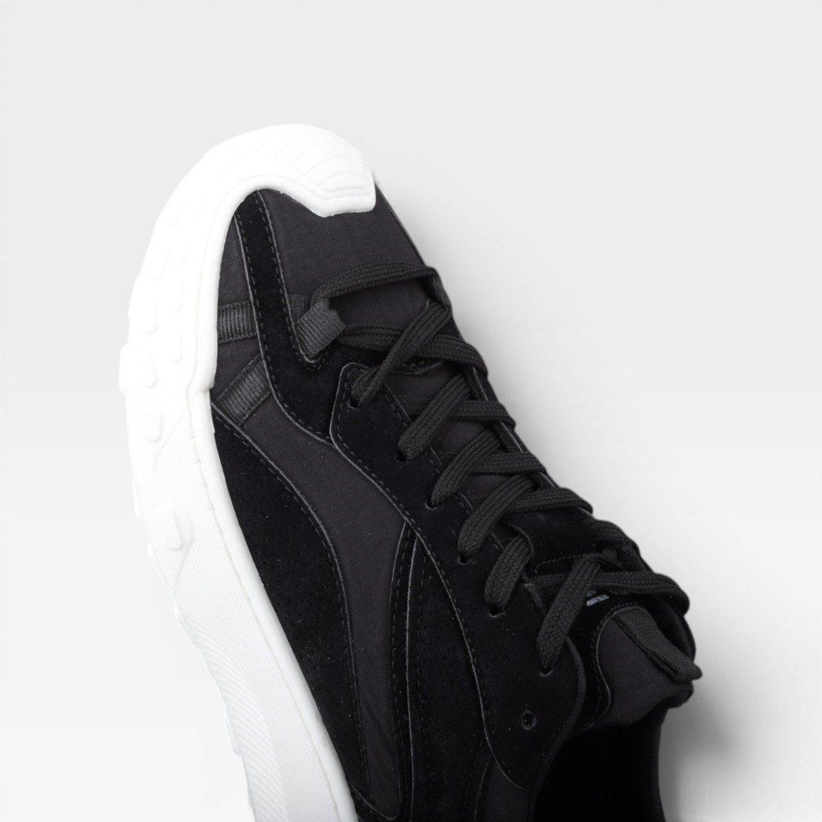 Diego Erkek Sneaker - SIYAH BEYAZ