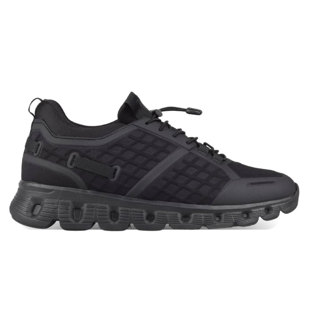 Dinatale Erkek Sneaker - SIYAH SIYAH