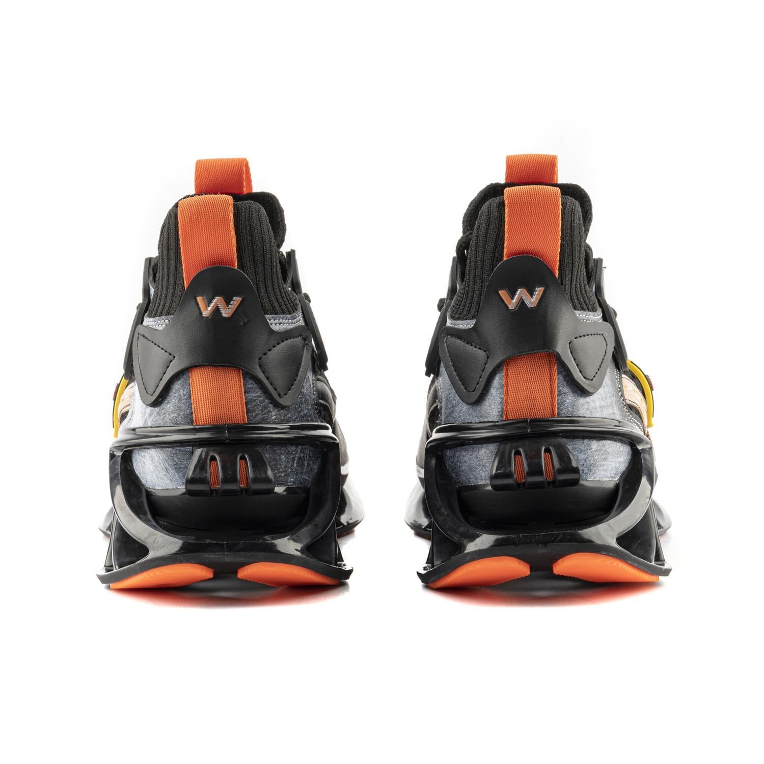 Greed Erkek Sneakers - SIYAH ORANJ