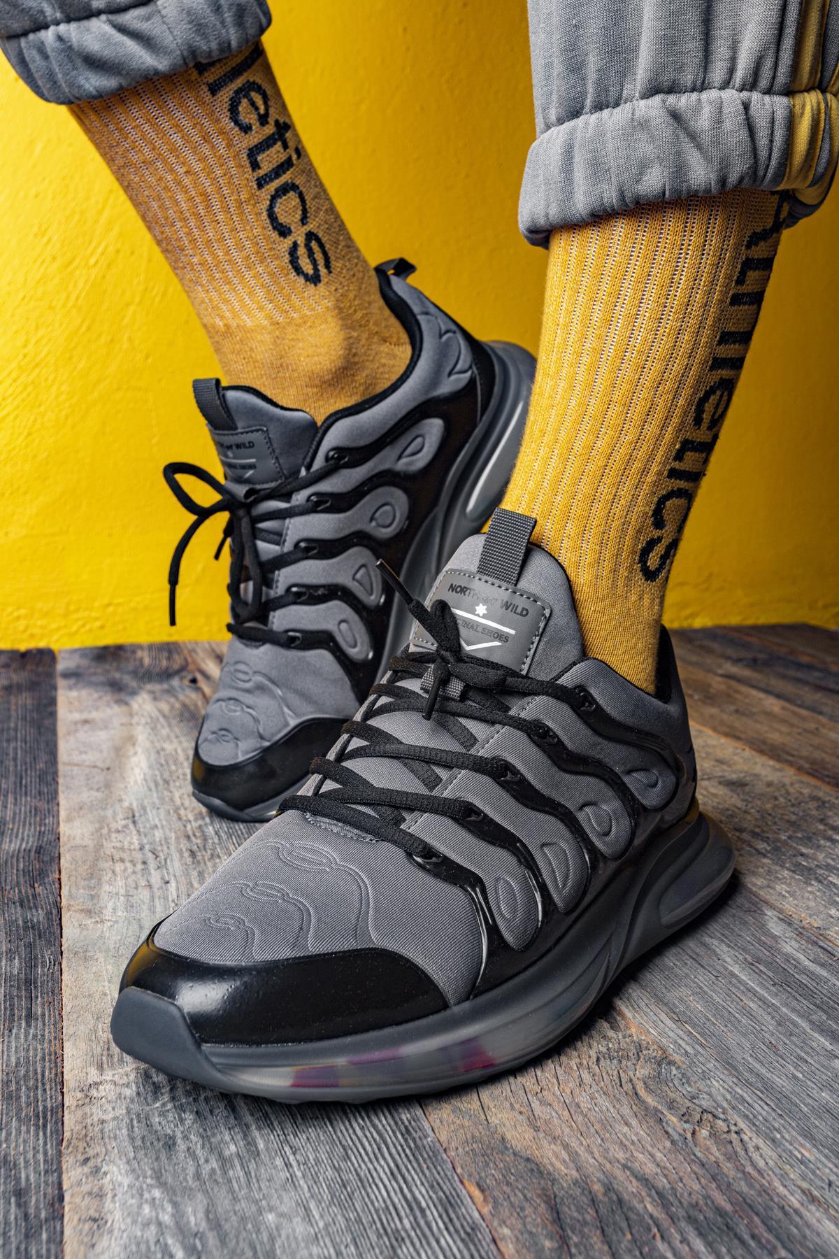 Harmony Erkek Sneakers - SIYAH FUME