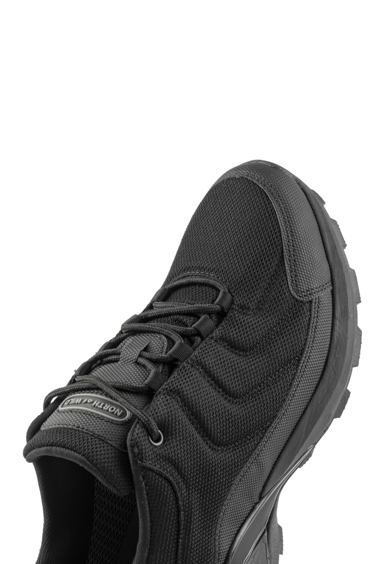 Hikernorth Su Geçirmez Erkek Sneakers - SIYAH