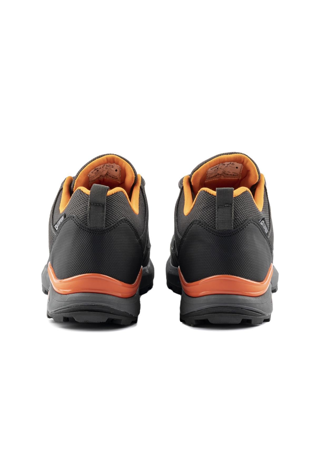 Hikernorth Su Geçirmez Erkek Sneakers - FUME ORANJ