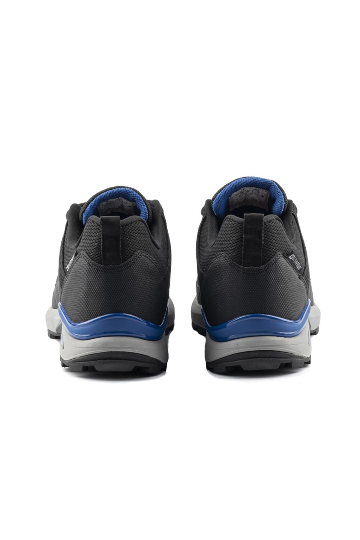 Hikernorth Su Geçirmez Erkek Sneakers - SIYAH SAKS