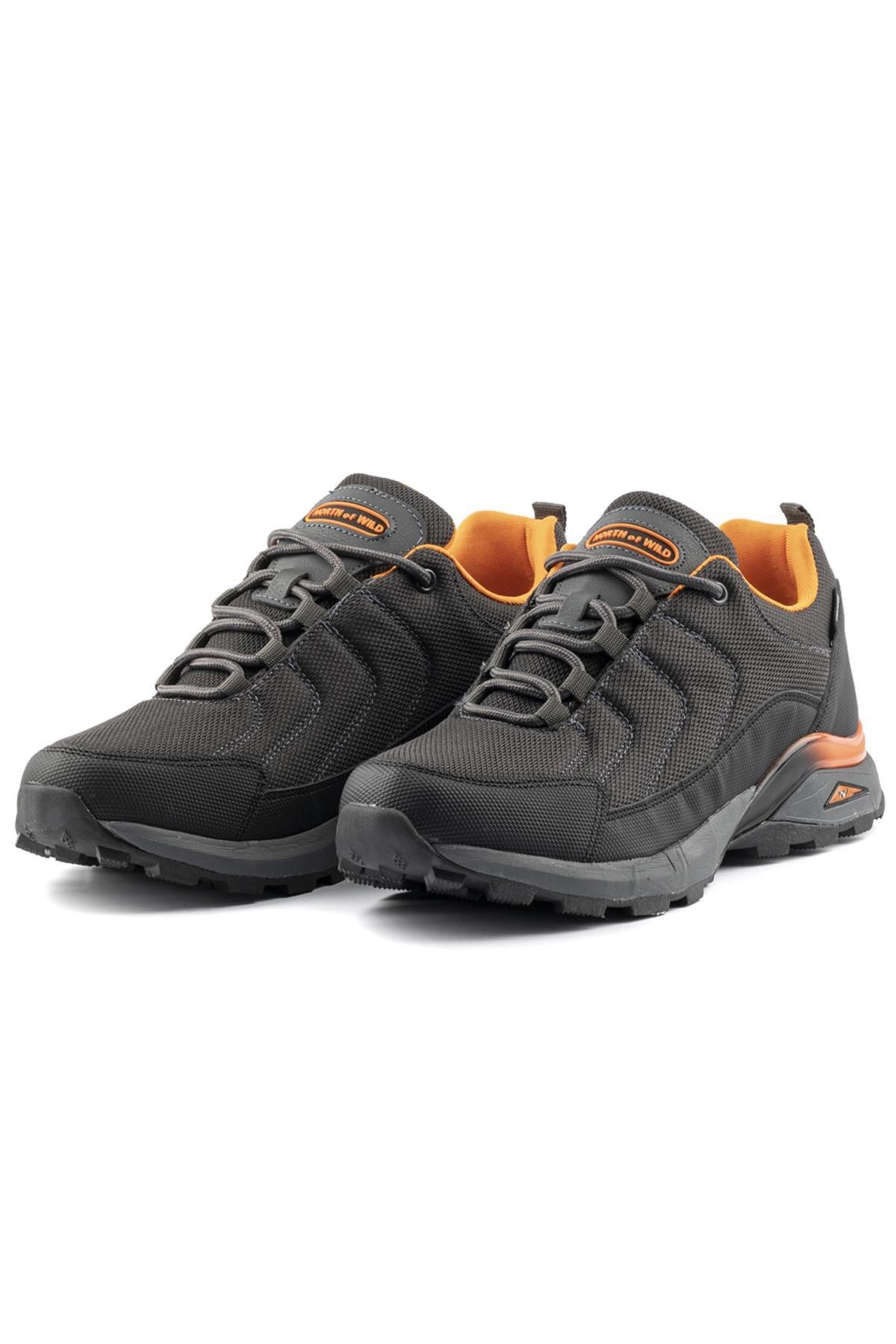 Hikernorth Su Geçirmez Erkek Sneakers - FUME ORANJ