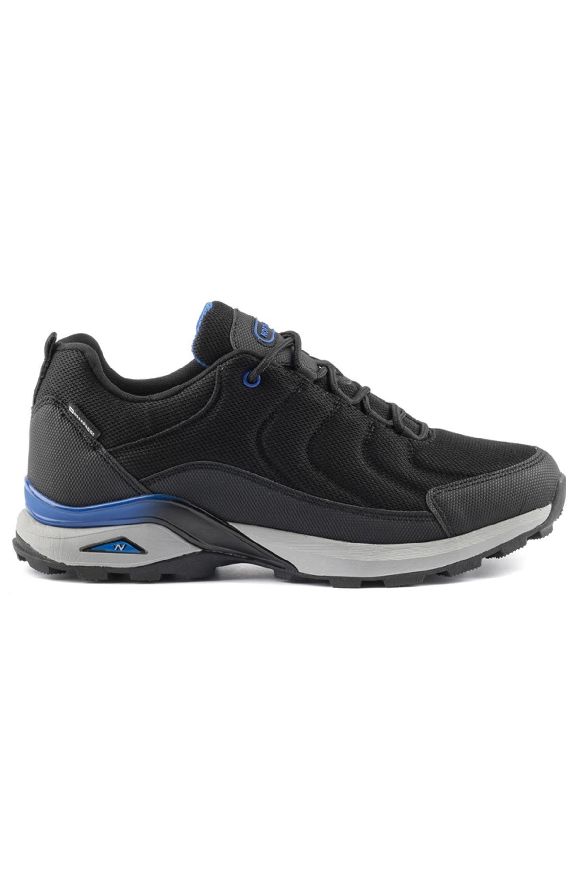 Hikernorth Su Geçirmez Erkek Sneakers - SIYAH SAKS