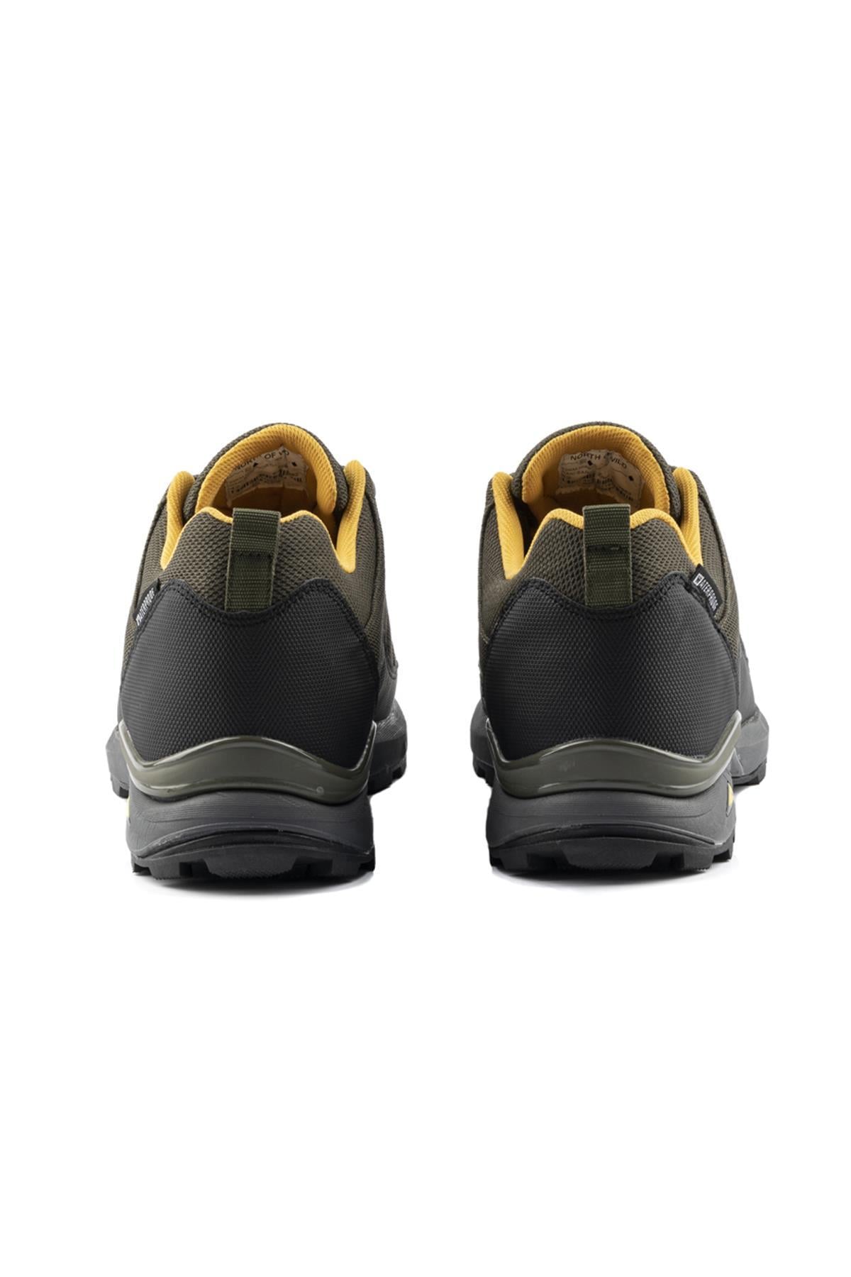 Hikernorth Su Geçirmez Erkek Sneakers - HAKI SARI