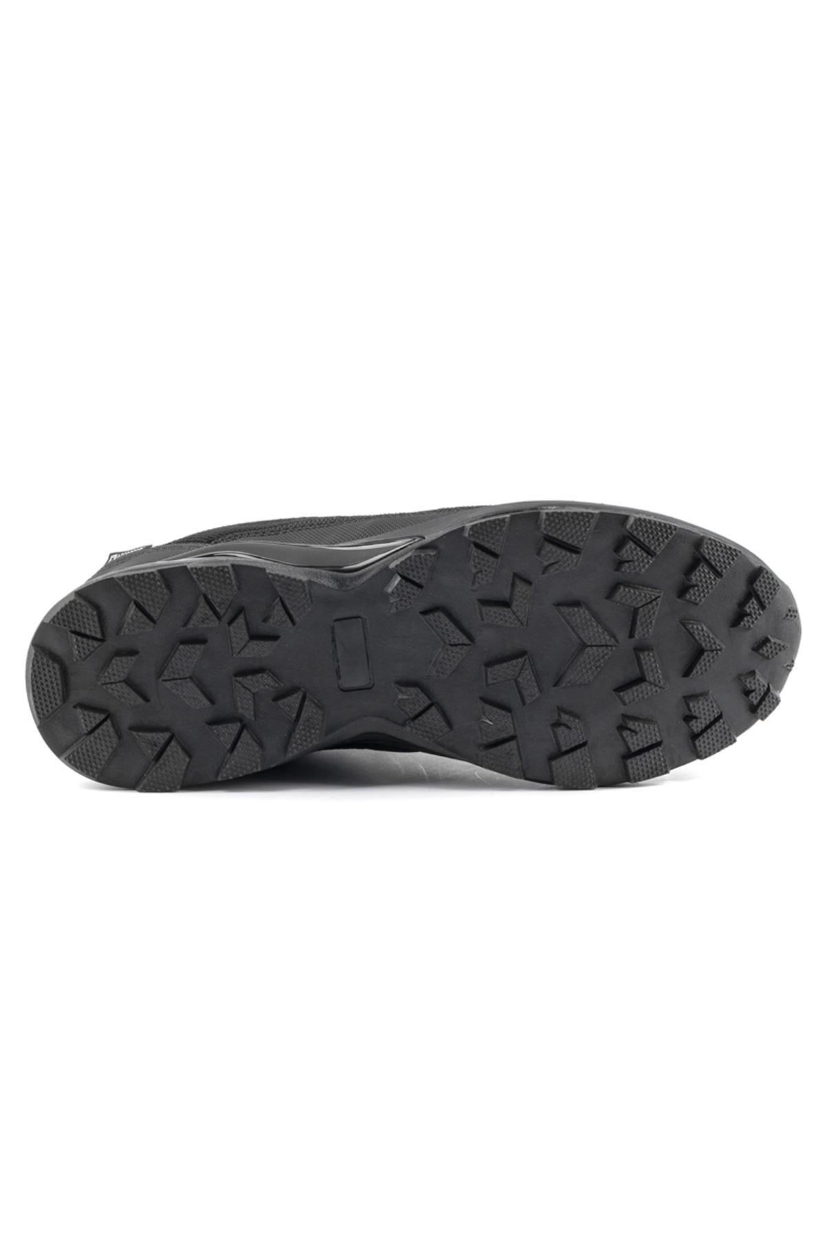 Hikernorth Su Geçirmez Erkek Sneakers - SIYAH