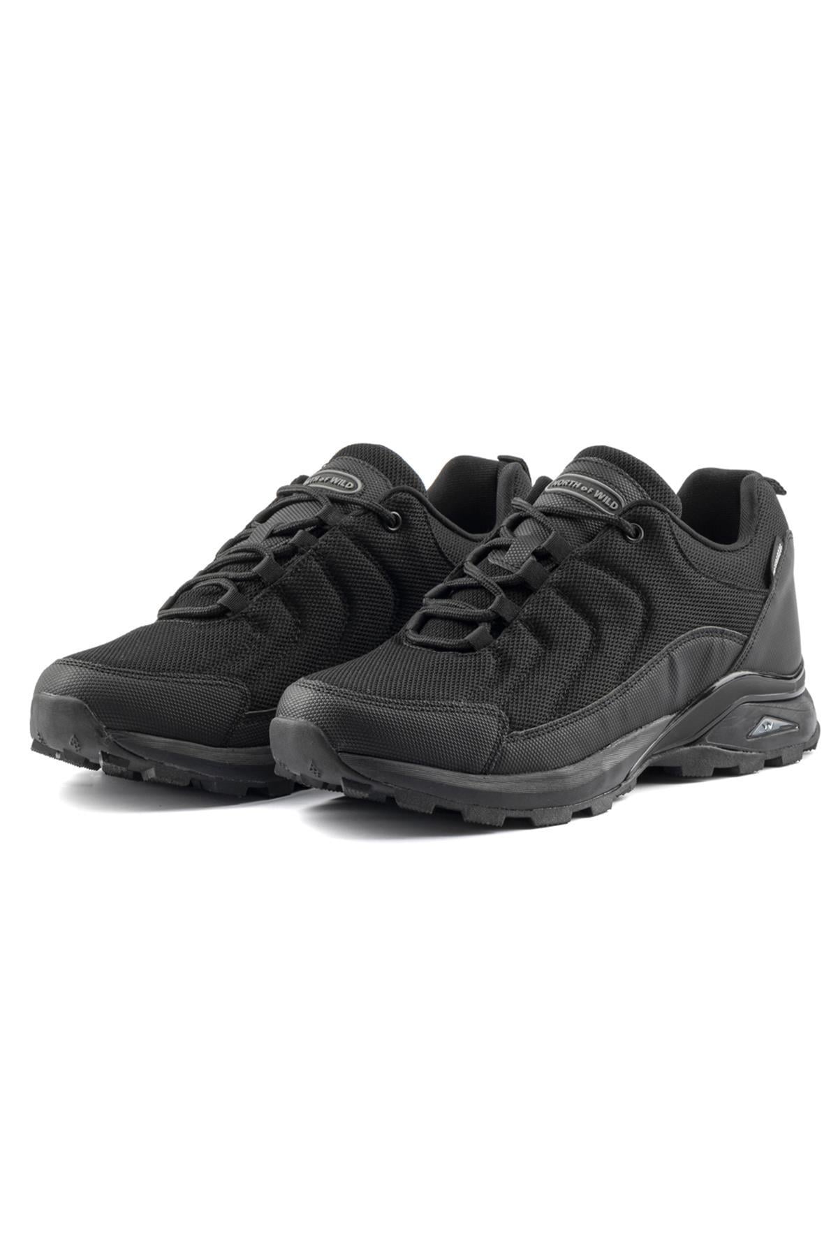 Hikernorth Su Geçirmez Erkek Sneakers - SIYAH