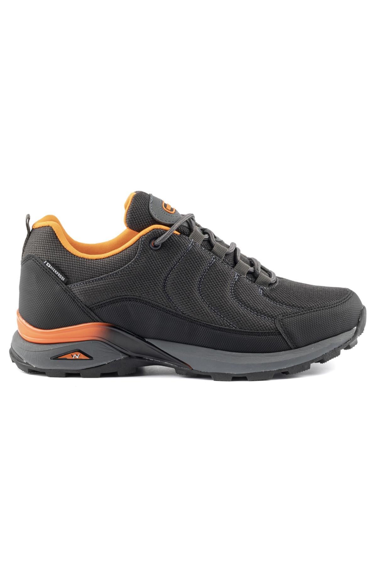 Hikernorth Su Geçirmez Erkek Sneakers - FUME ORANJ