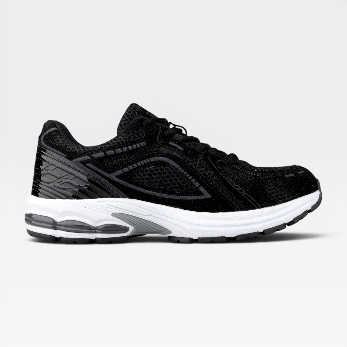 Loren Erkek Sneaker - SIYAH BEYAZ