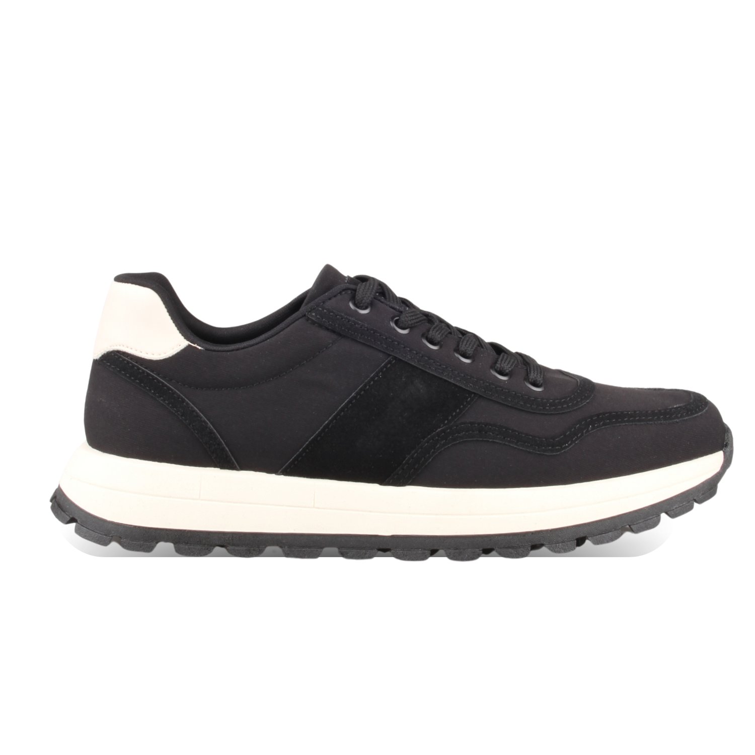 Med Erkek Sneaker - SIYAH BEJ