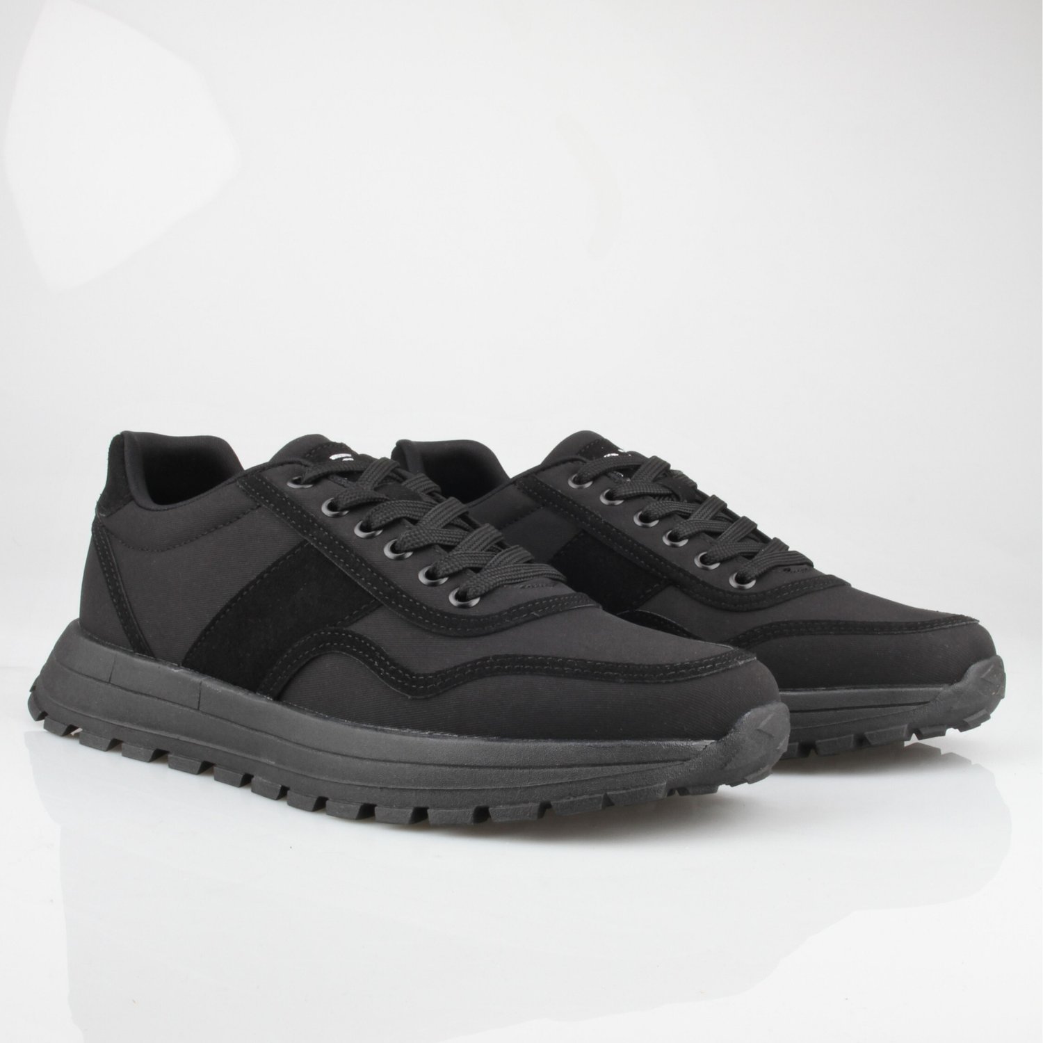 Med Erkek Sneaker - SIYAH SIYAH