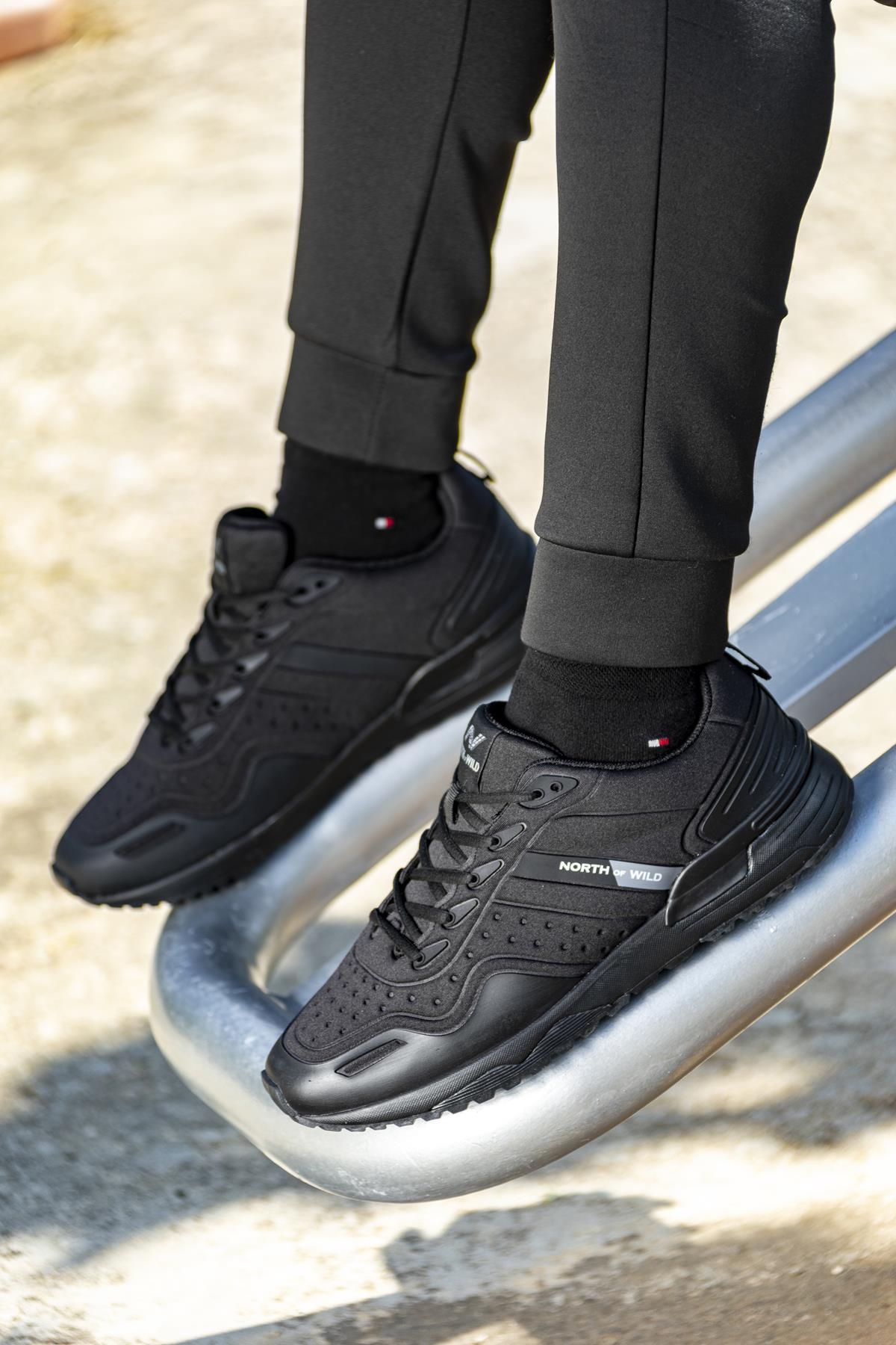 Milano Erkek Sneakers - SIYAH